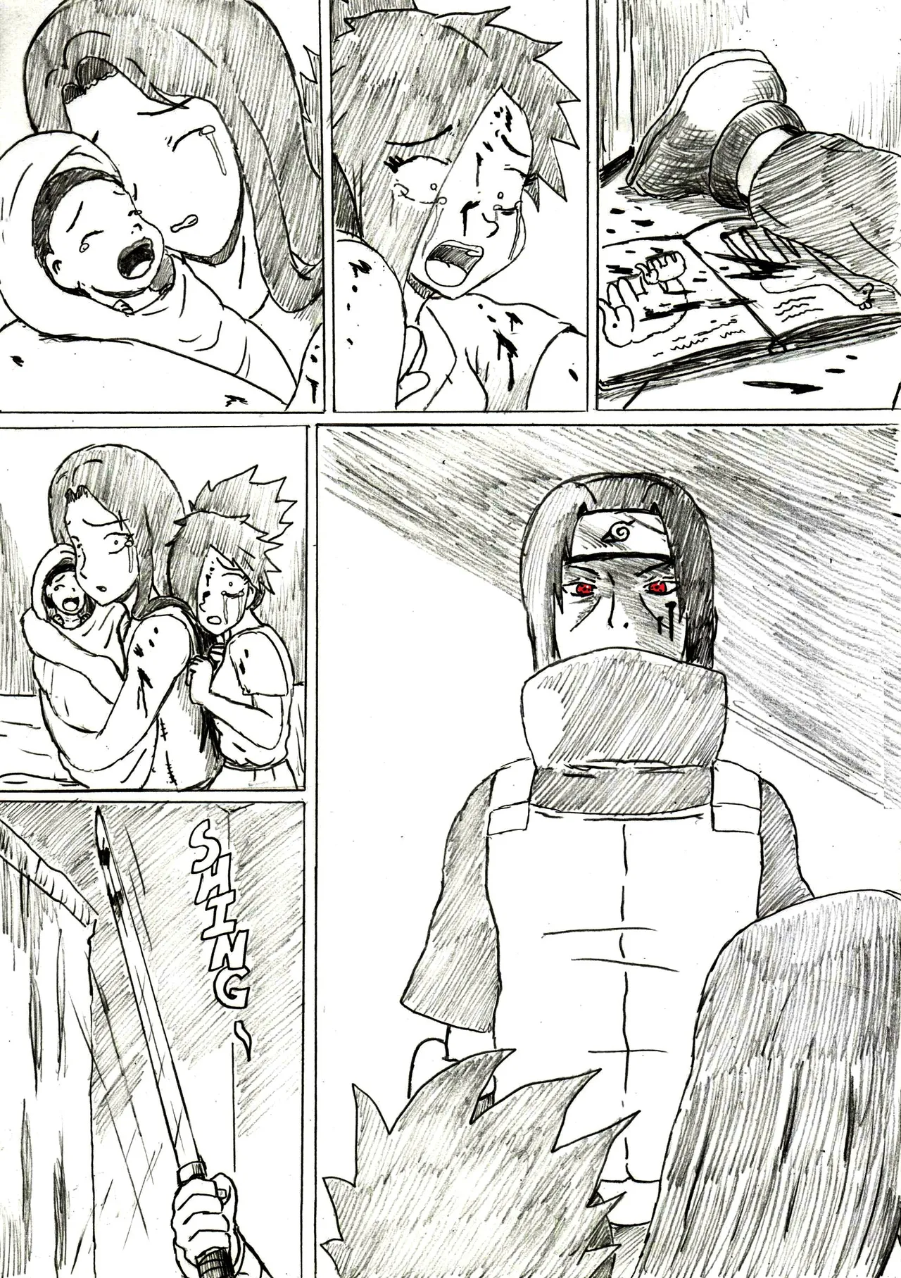 Naruto:Rogue - Chapter 5 - the Uchiha Clan massacre page 7 full