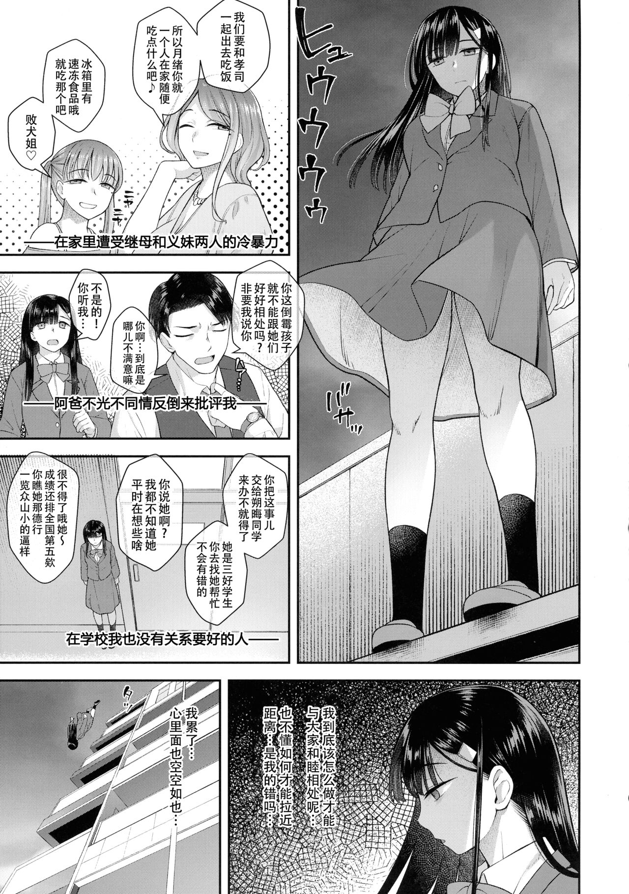 Watashi wa Ochinchin no Kami-sama ni Deatta | 我遇见了肉棒女神，祂引我去那殿里，心中便无了挂碍。 page 3 full