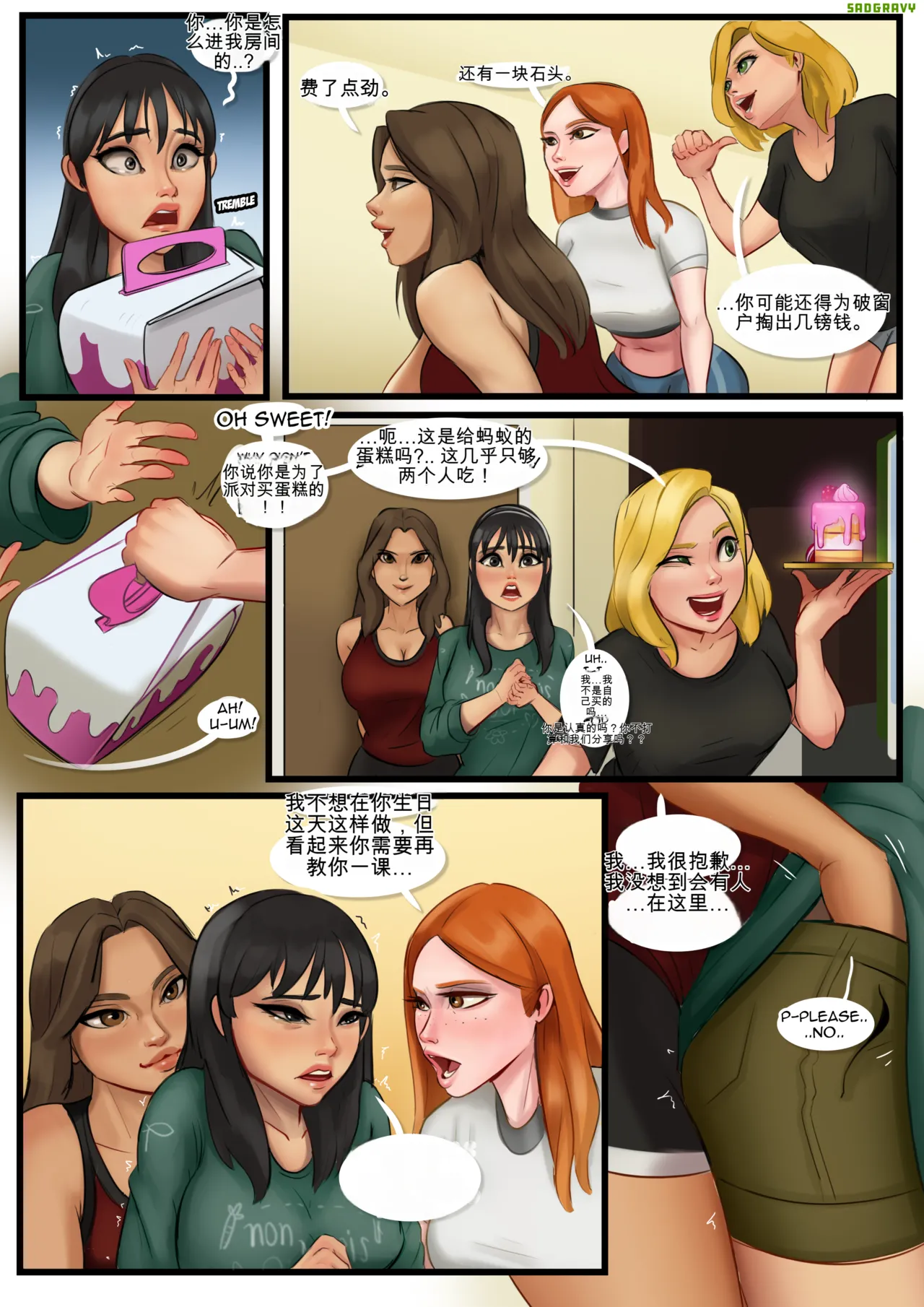 Our New best friend chapter 3   机翻警告 page 4 full