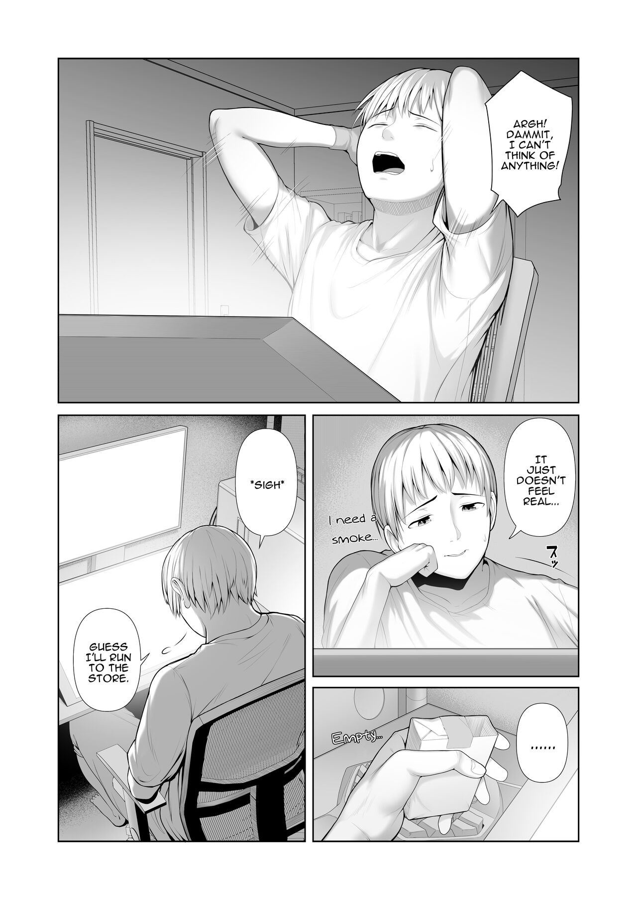 Yuujin no Hahaoya ni Fudeoroshi Saremashita | My Friend's Mom Took My Virginity page 4 full