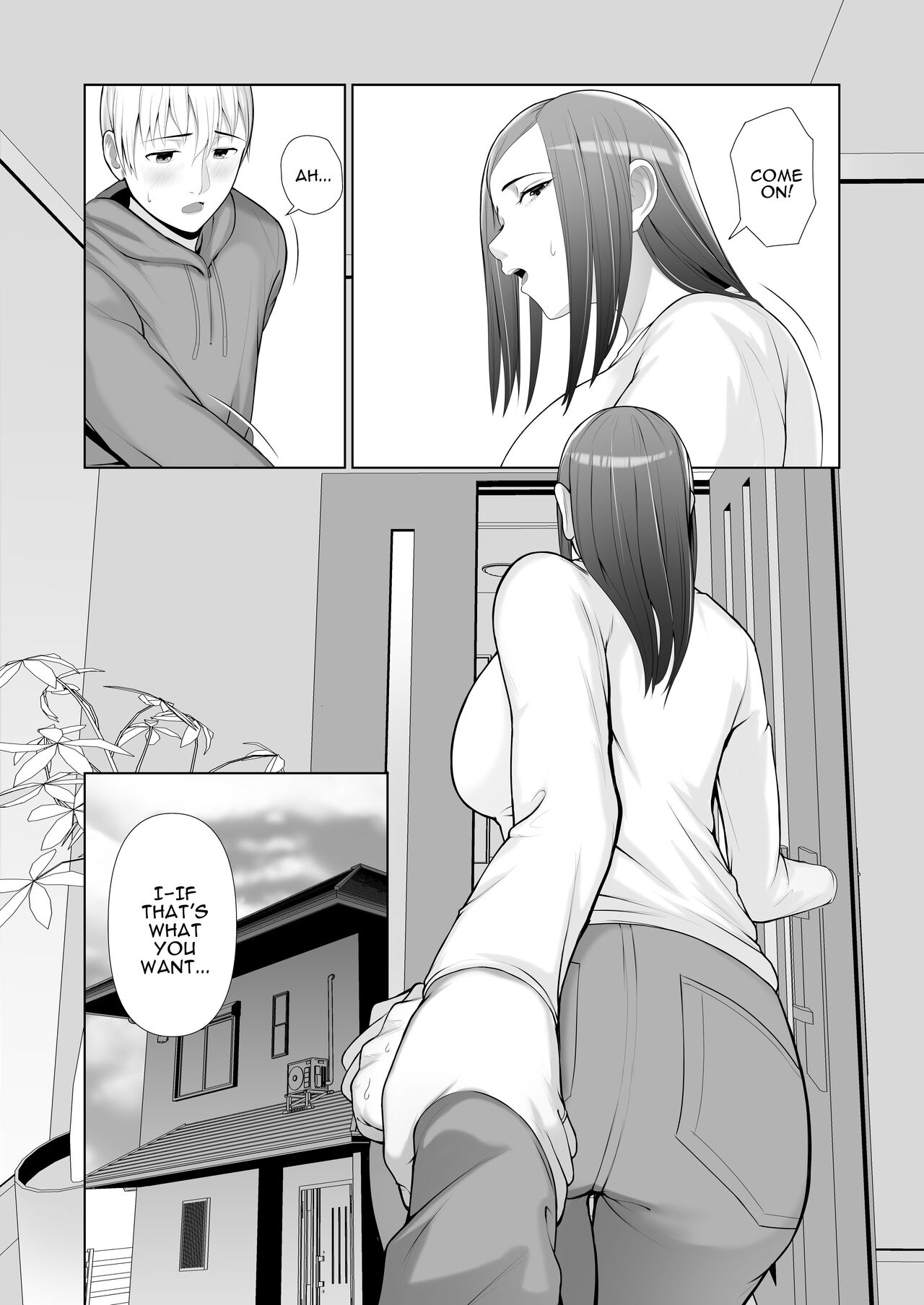 Yuujin no Hahaoya ni Fudeoroshi Saremashita | My Friend's Mom Took My Virginity page 9 full
