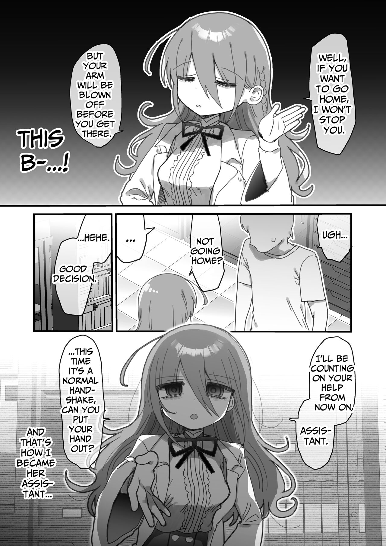 Downer Kenkyuusha Onee-san ni Onegai shite Ecchi na Koto shite Morau Hanashi. | I Requested Erotic Assistance From A Languid Lab Woman. page 5 full