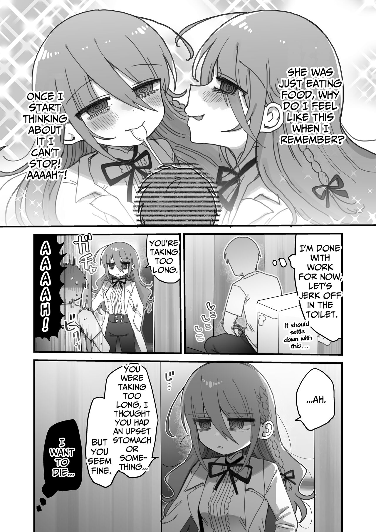 Downer Kenkyuusha Onee-san ni Onegai shite Ecchi na Koto shite Morau Hanashi. | I Requested Erotic Assistance From A Languid Lab Woman. page 9 full