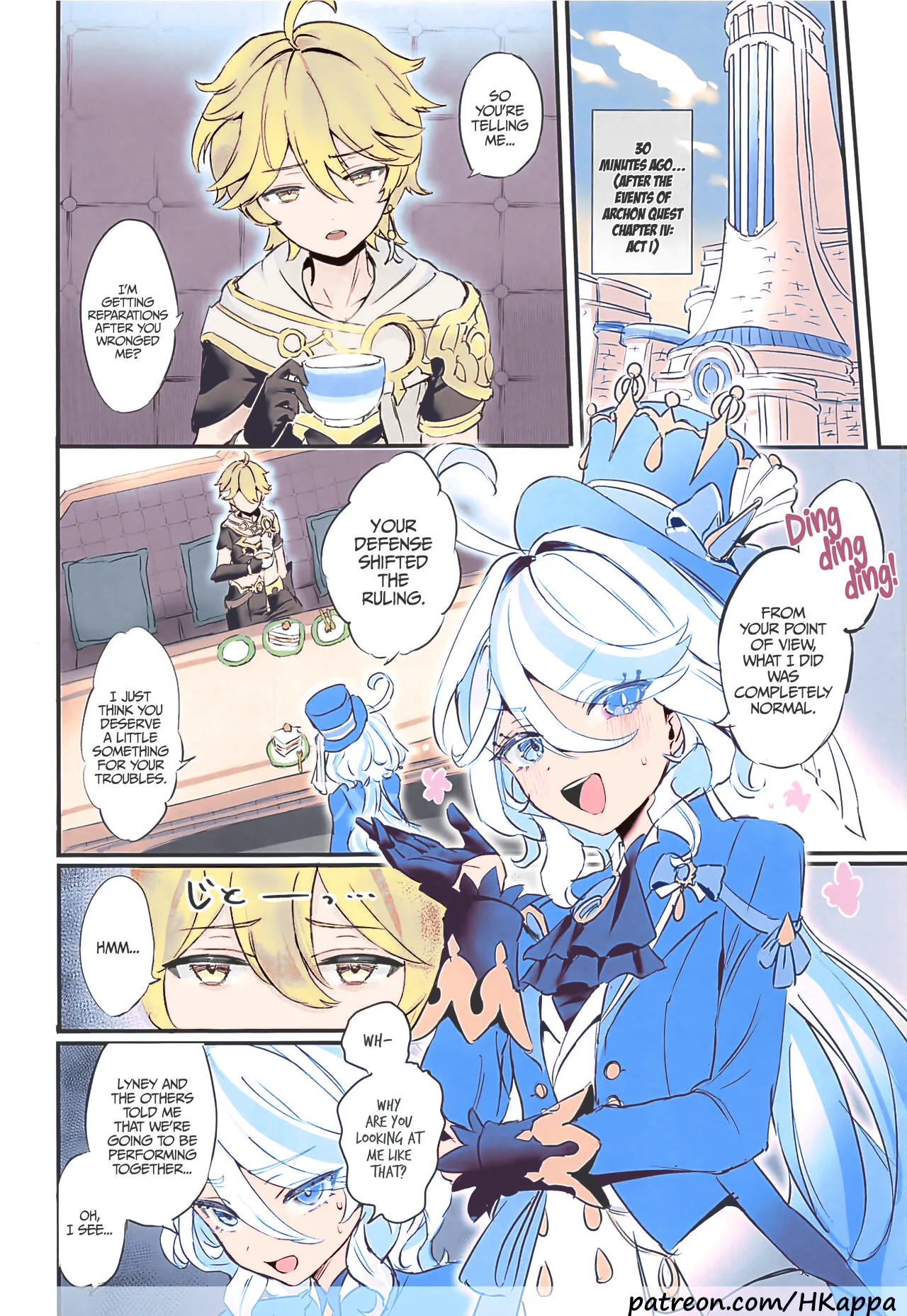 Kimi no Guroshi de Kanpai - Cheers with her glass page 3 full