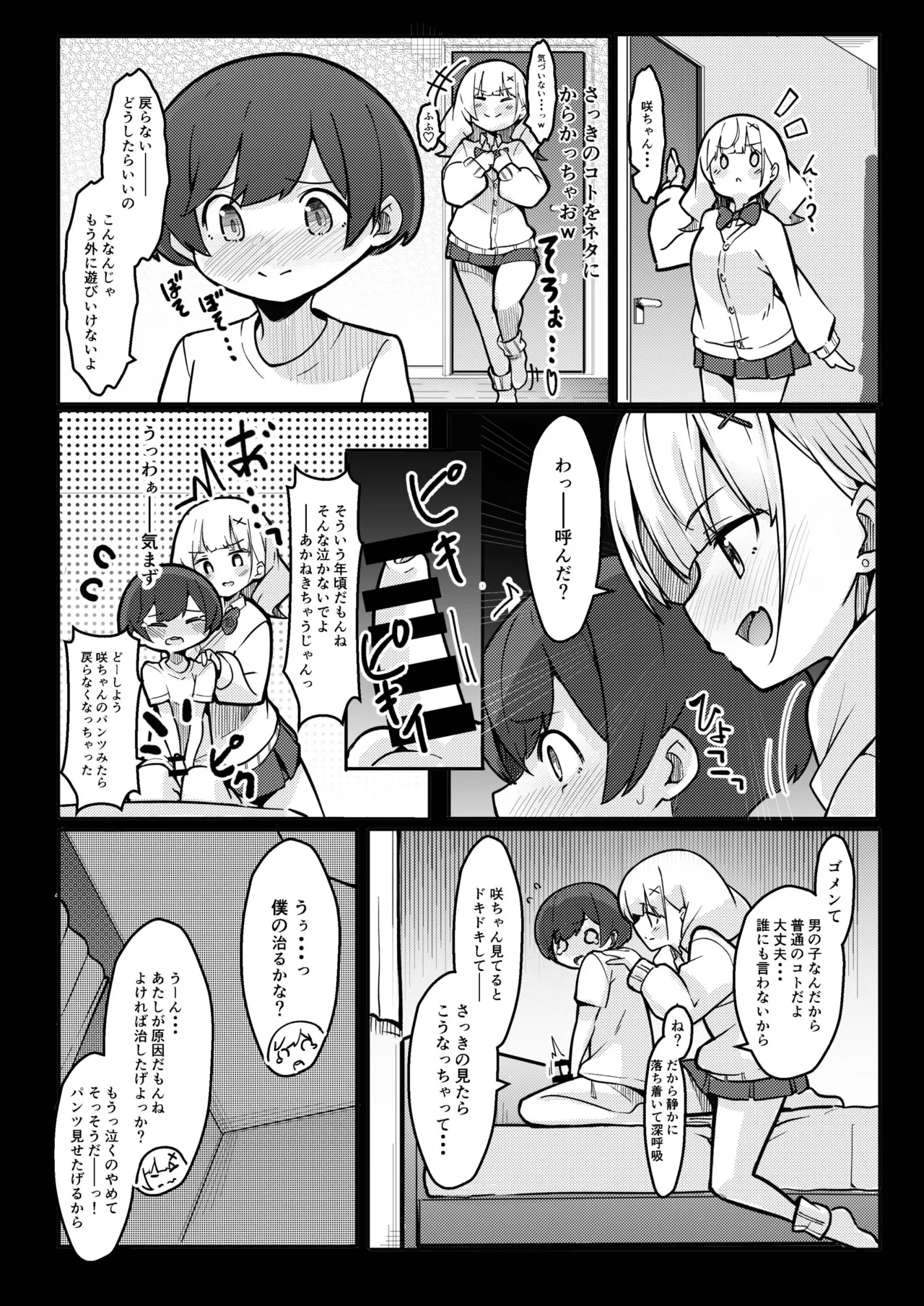僕がお姉ちゃんの友達とえっちしているコトは誰も知らない。 page 6 full