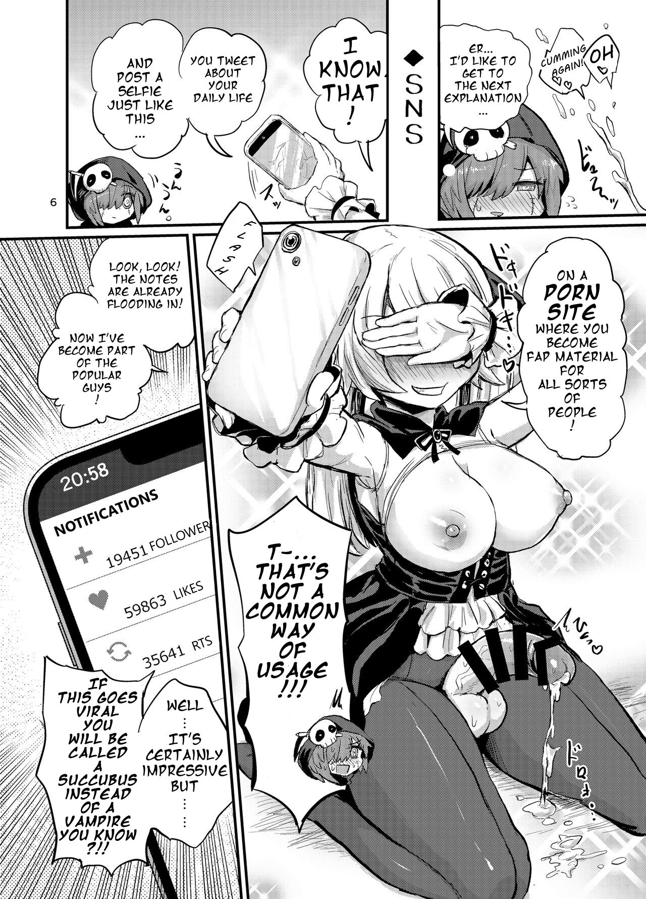 Futanari Vampire Ojou-sama page 6 full