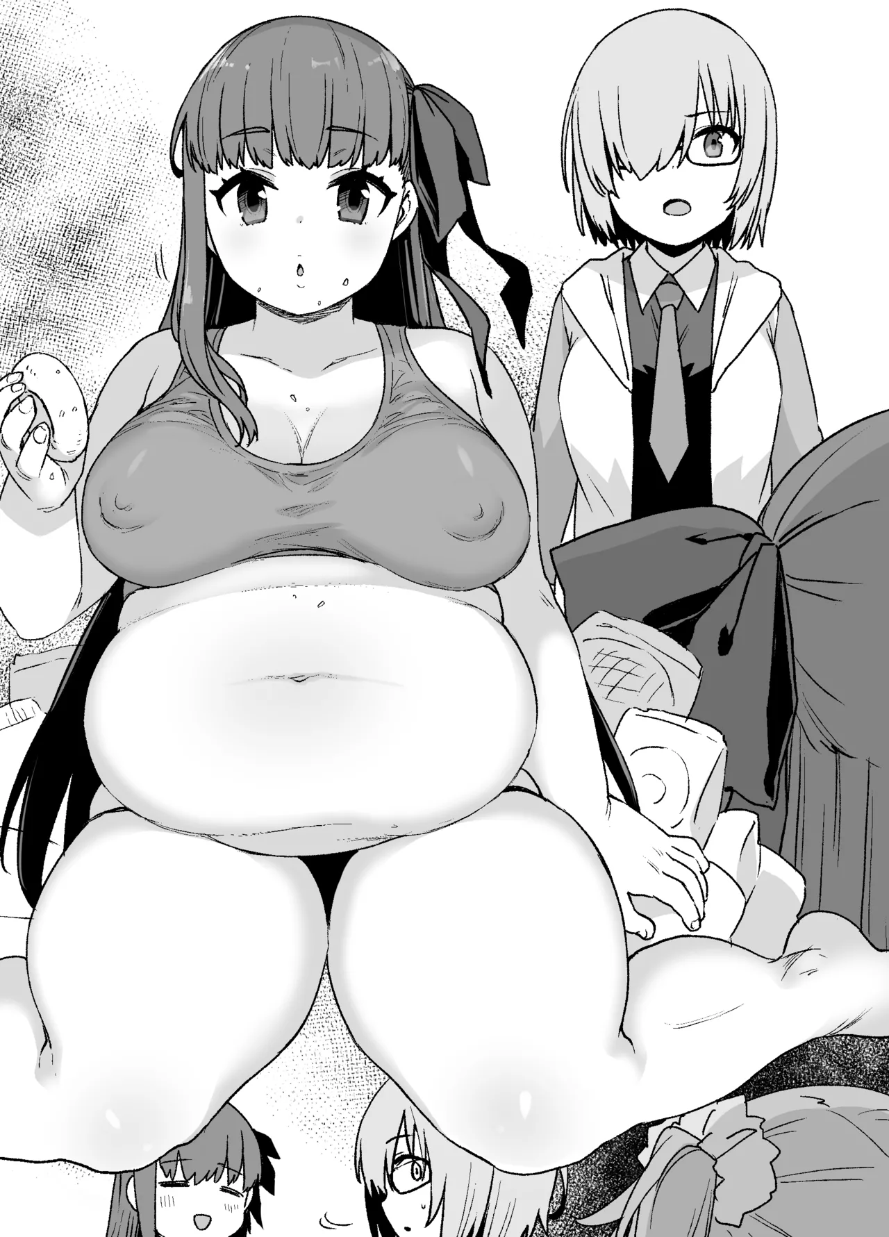FGOぐだ子＆BB肥満化漫画 page 3 full