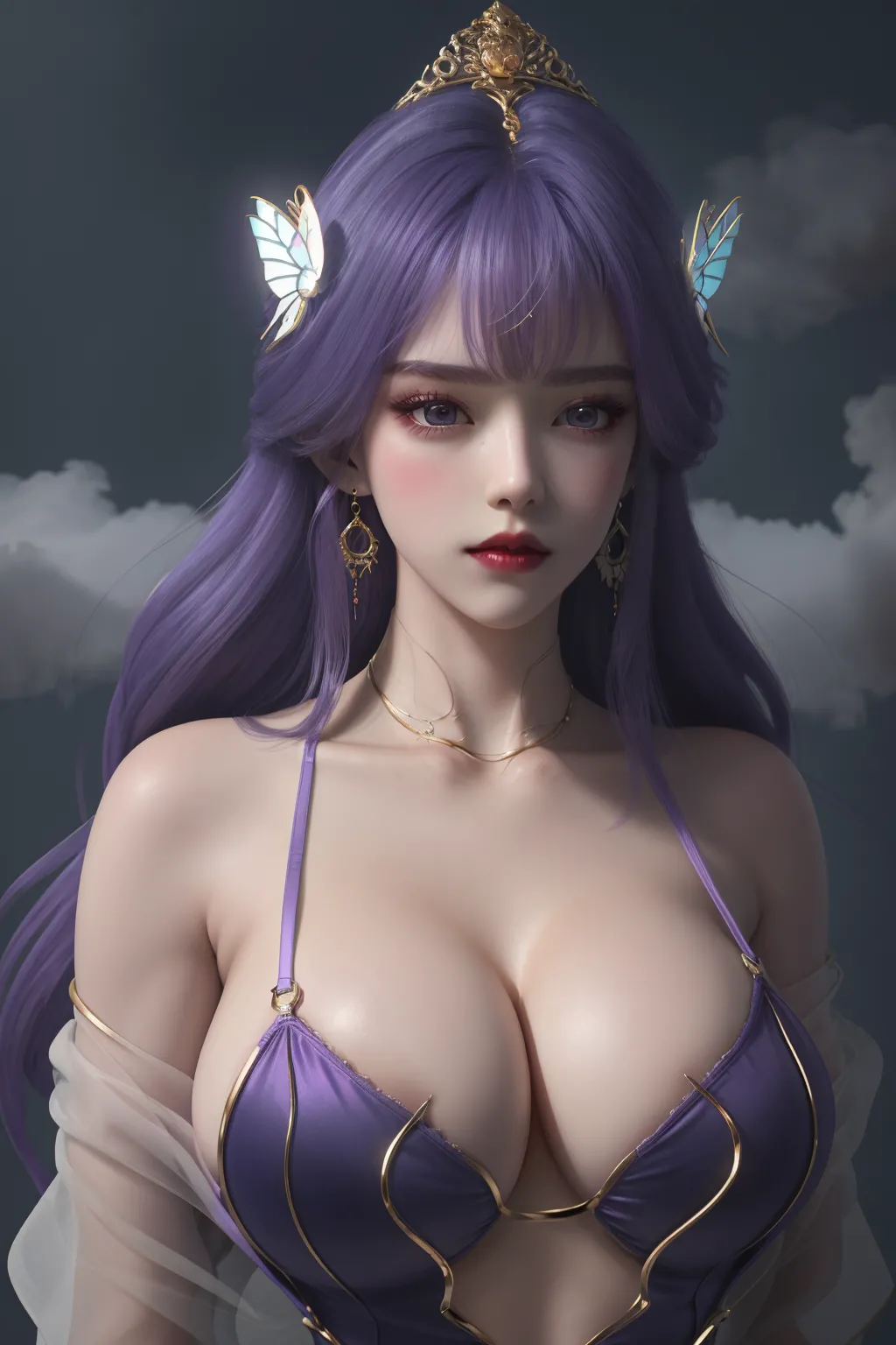 百炼成神-天穹长老（蝶翼图包系列）【荤素】 page 1 full