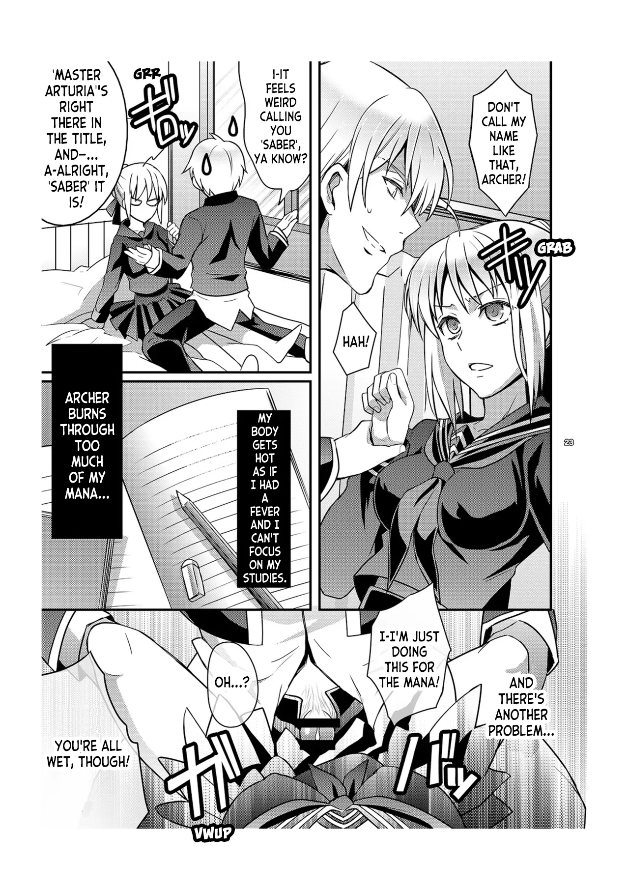Master Arturia-chan! ～Yome to Ecchi na Maryoku Kyoukyuu～ | Sexy Magic Replenishing with my Bride page 10 full