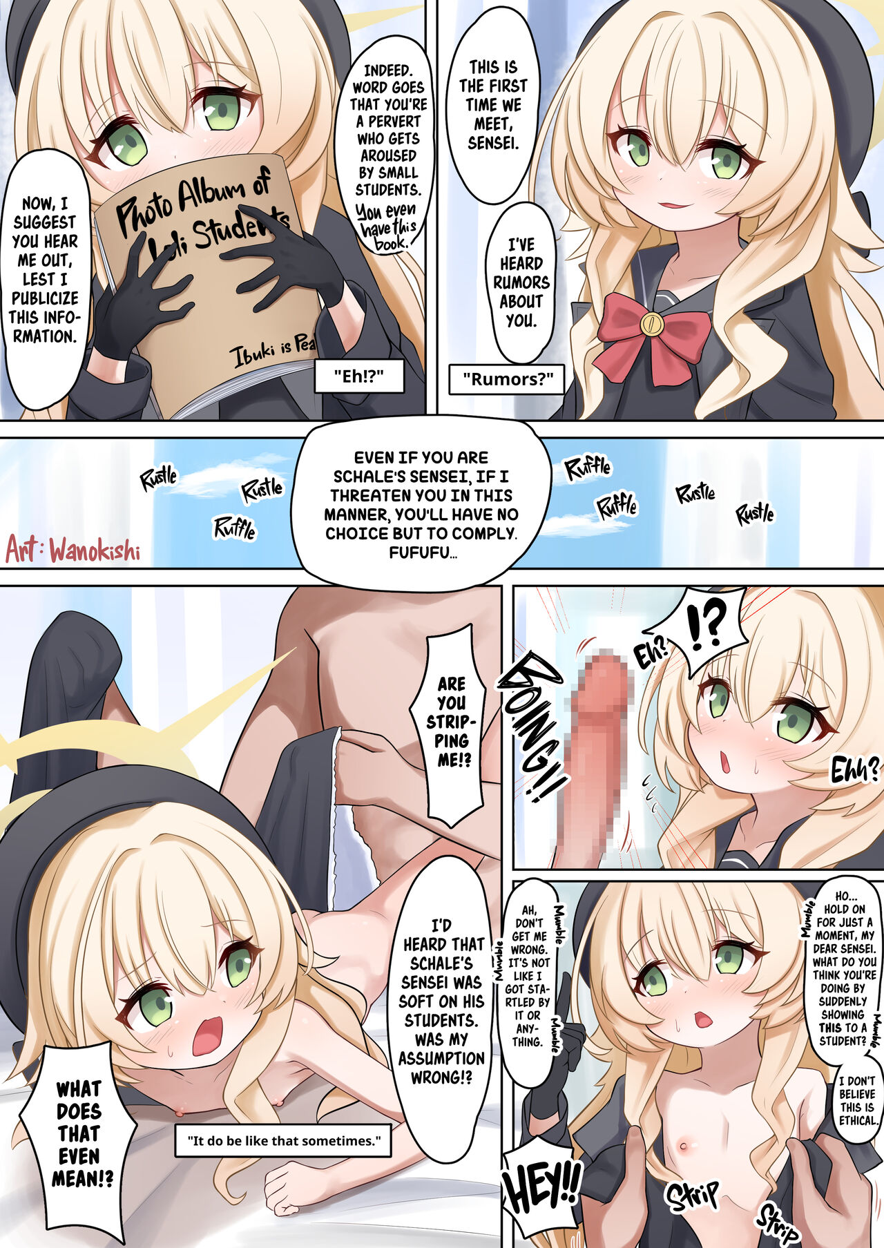 Niyaniya Kyouju-tan Manga | A Short Manga About Professor Niyaniya page 1 full