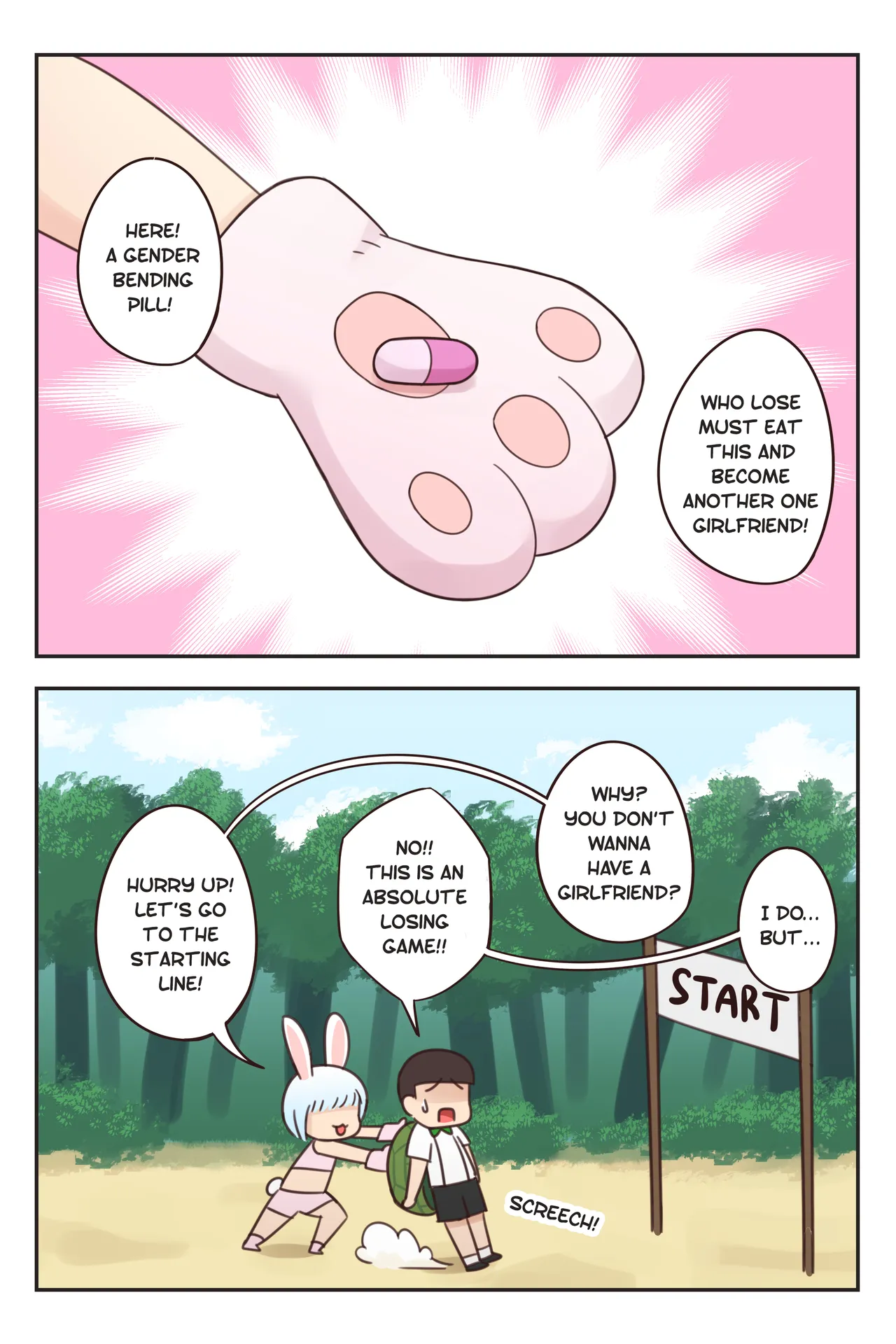 The Rabbit and the Turtle page 2 full