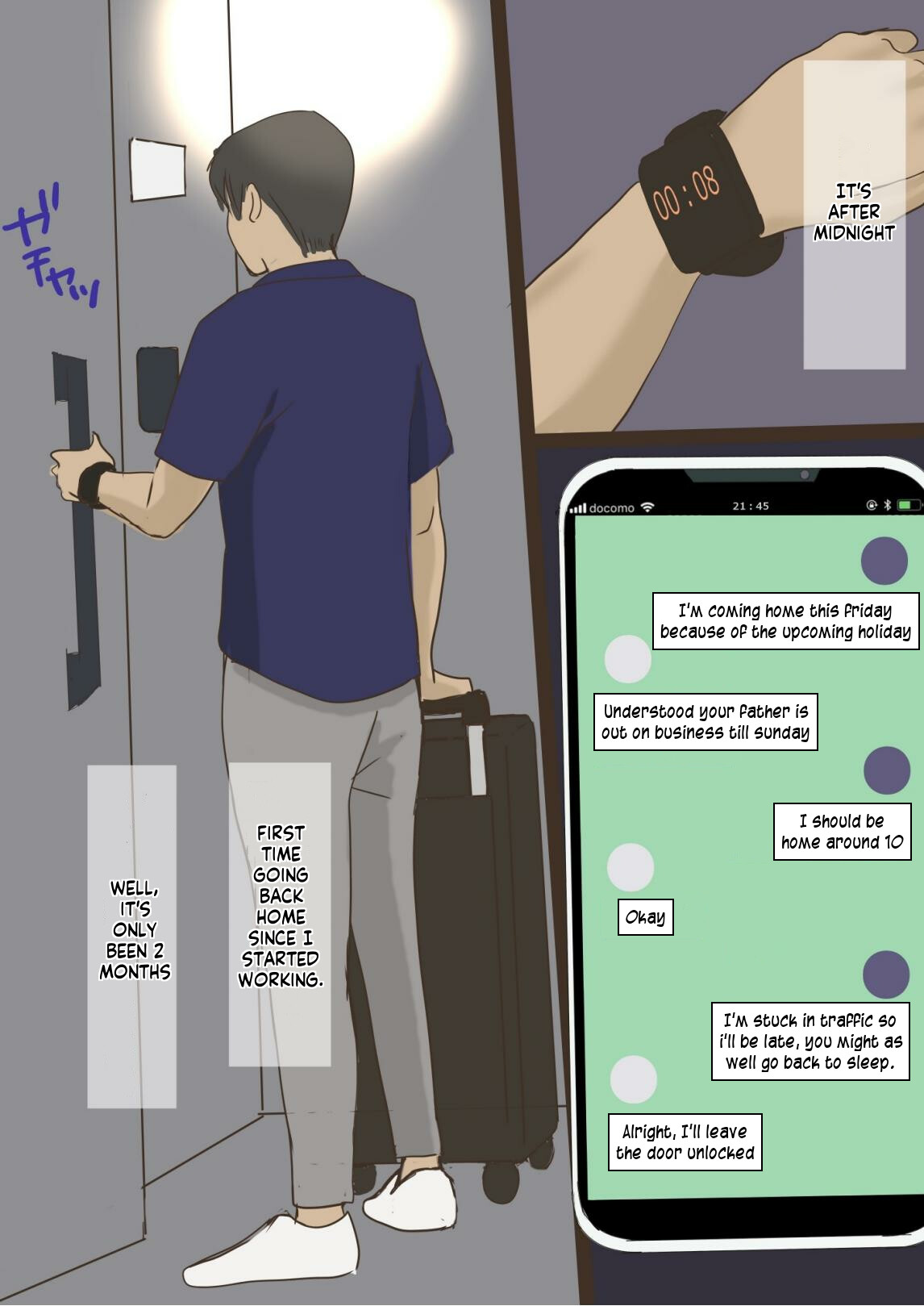 Kisei Shita Musuko ni Netorarete | Cockolding with my son who has come home page 2 full