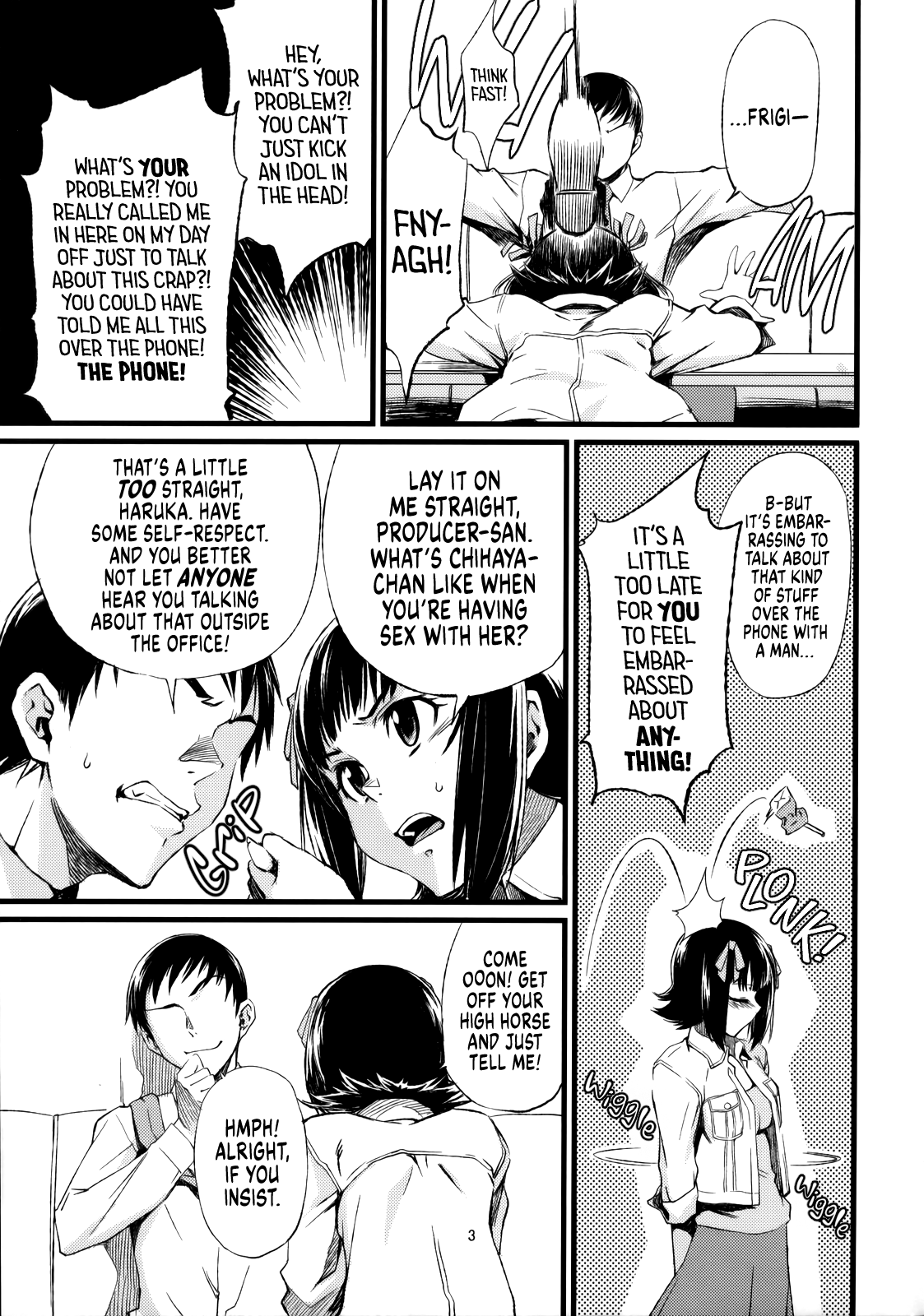 Haruka to Chihaya to Producer. ー Haruka, Chihaya and Producer page 4 full