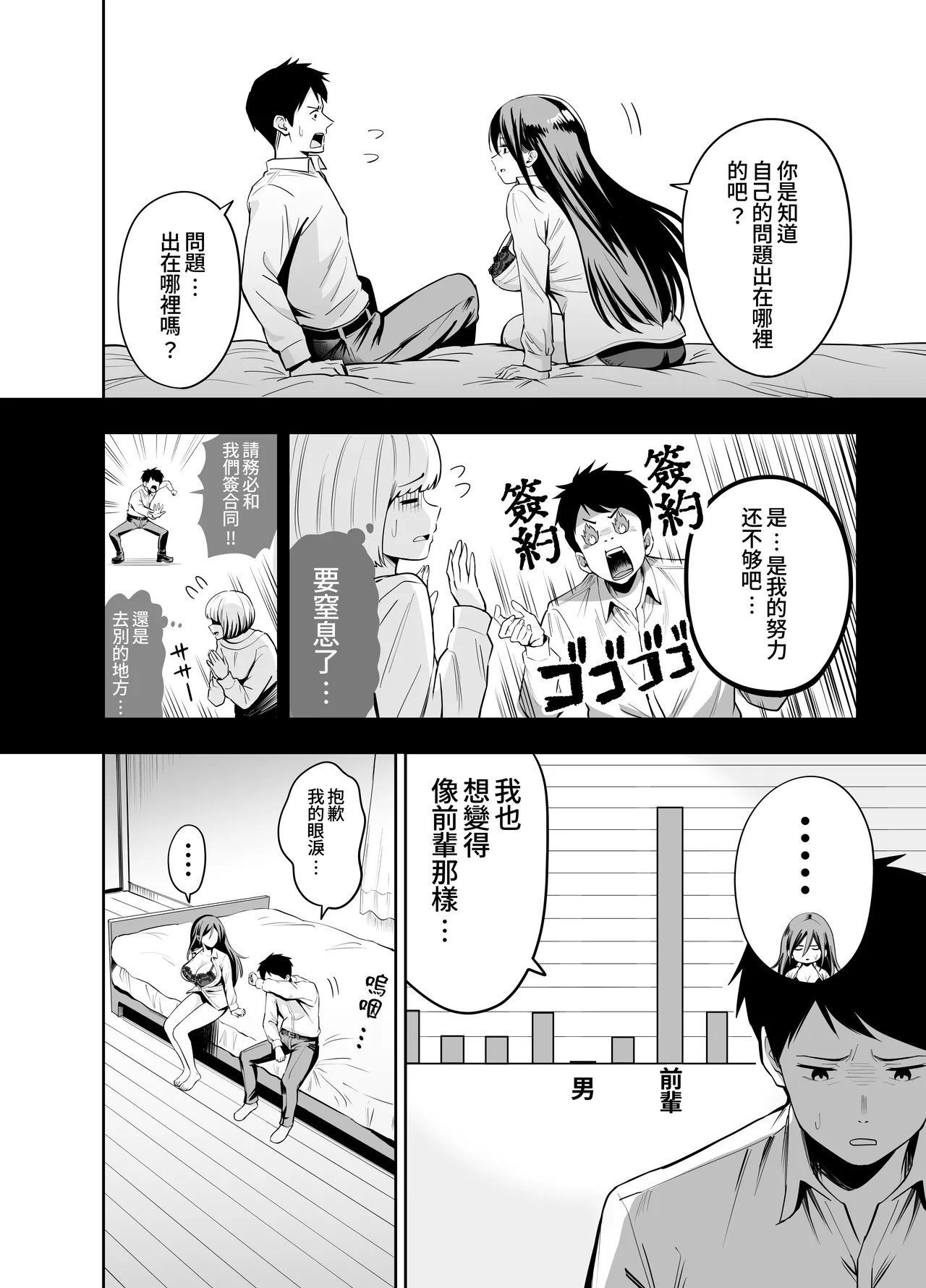 Dame na Kouhai o SEX de Shigoki Ageru Senpai ｜將無能後輩用性愛好好操練的前輩 page 8 full