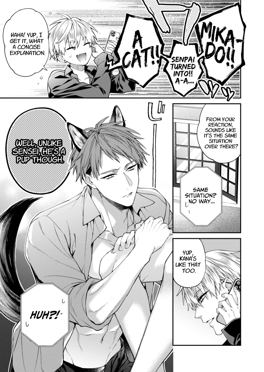 Shitoame Kitty & Pup ~All Subs Suddenly Grew Animal Ears in a Parallel Universe~ page 7 full