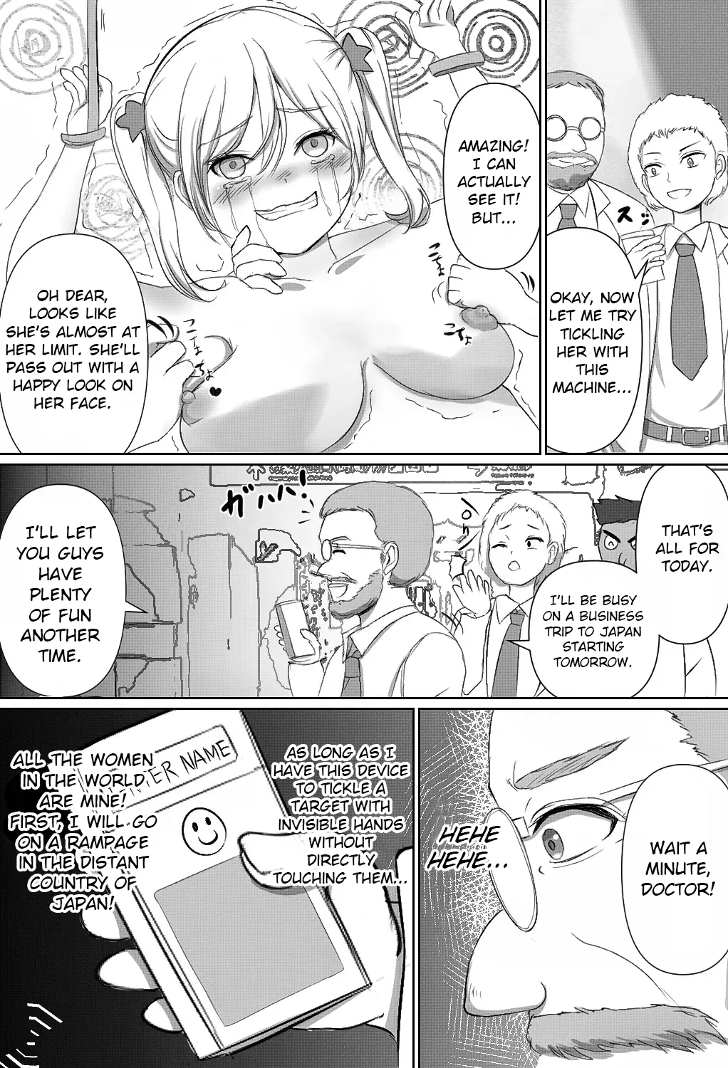 Invisible Tickling Experiment page 6 full