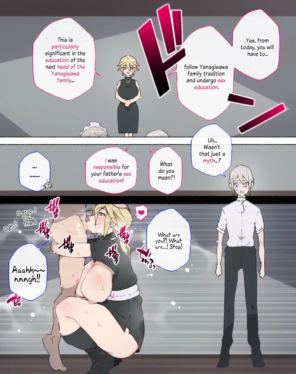 Seikyouiku no Ojikan desu yo!! Bouchama! | Young Master! It'sTime for Sex Education!! page 10 full