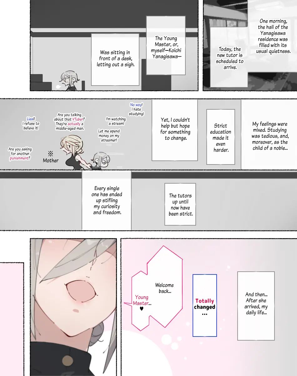 Seikyouiku no Ojikan desu yo!! Bouchama! | Young Master! It'sTime for Sex Education!! page 6 full