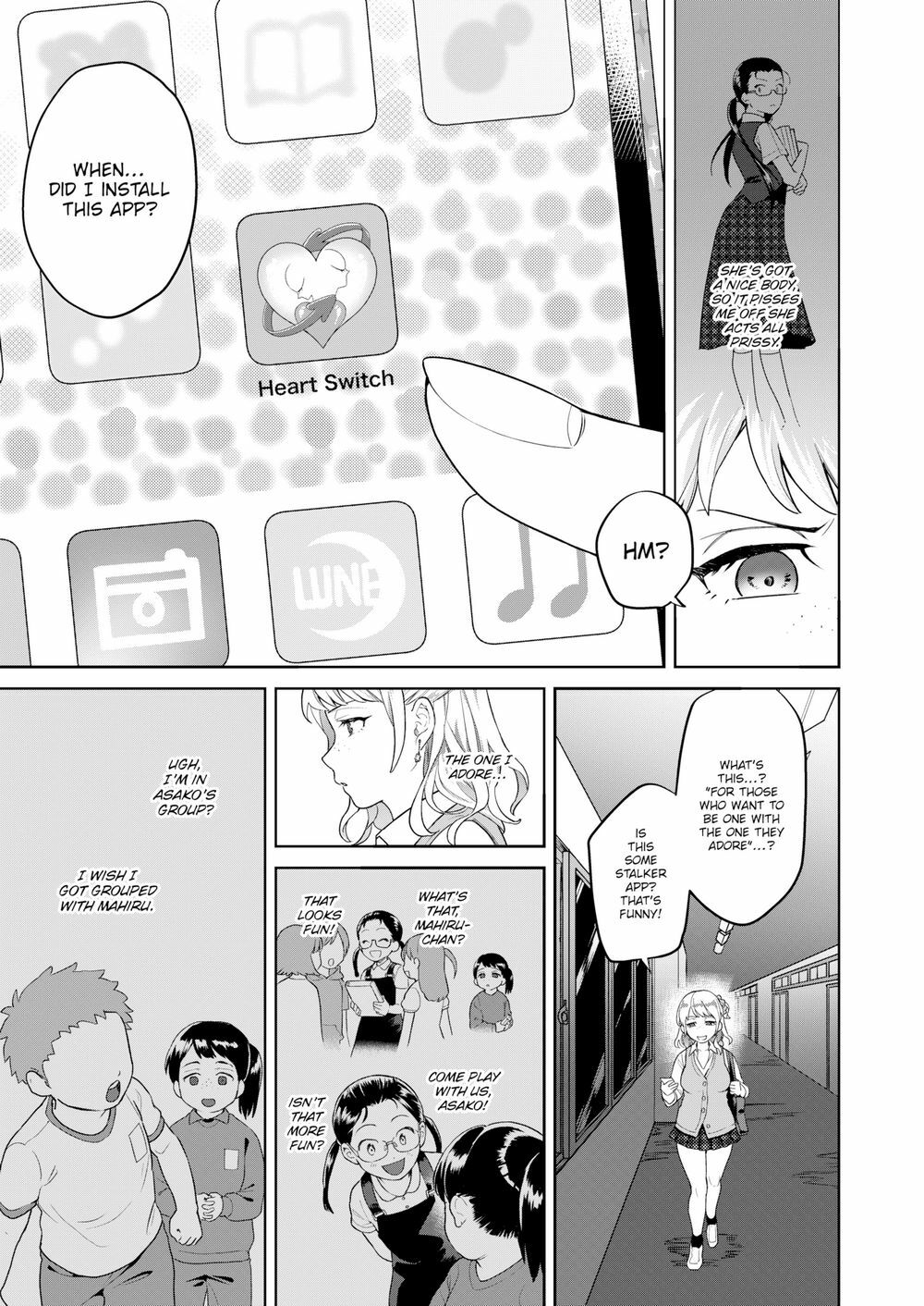 Heart Switch ~The Other Side of an Honor Student~ page 3 full