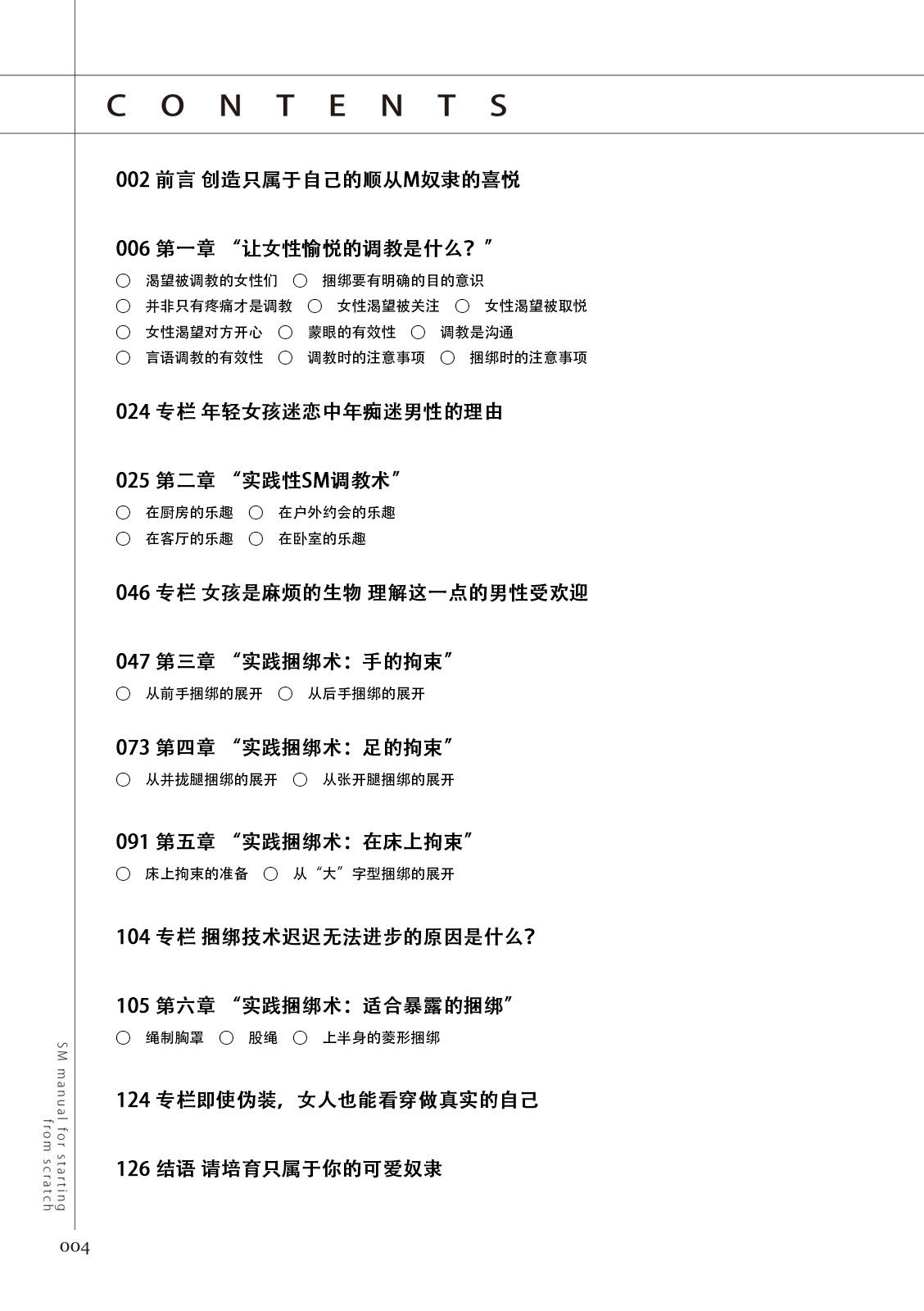 Zero kara Hajimeru SM Manual   （持续更新中） page 6 full