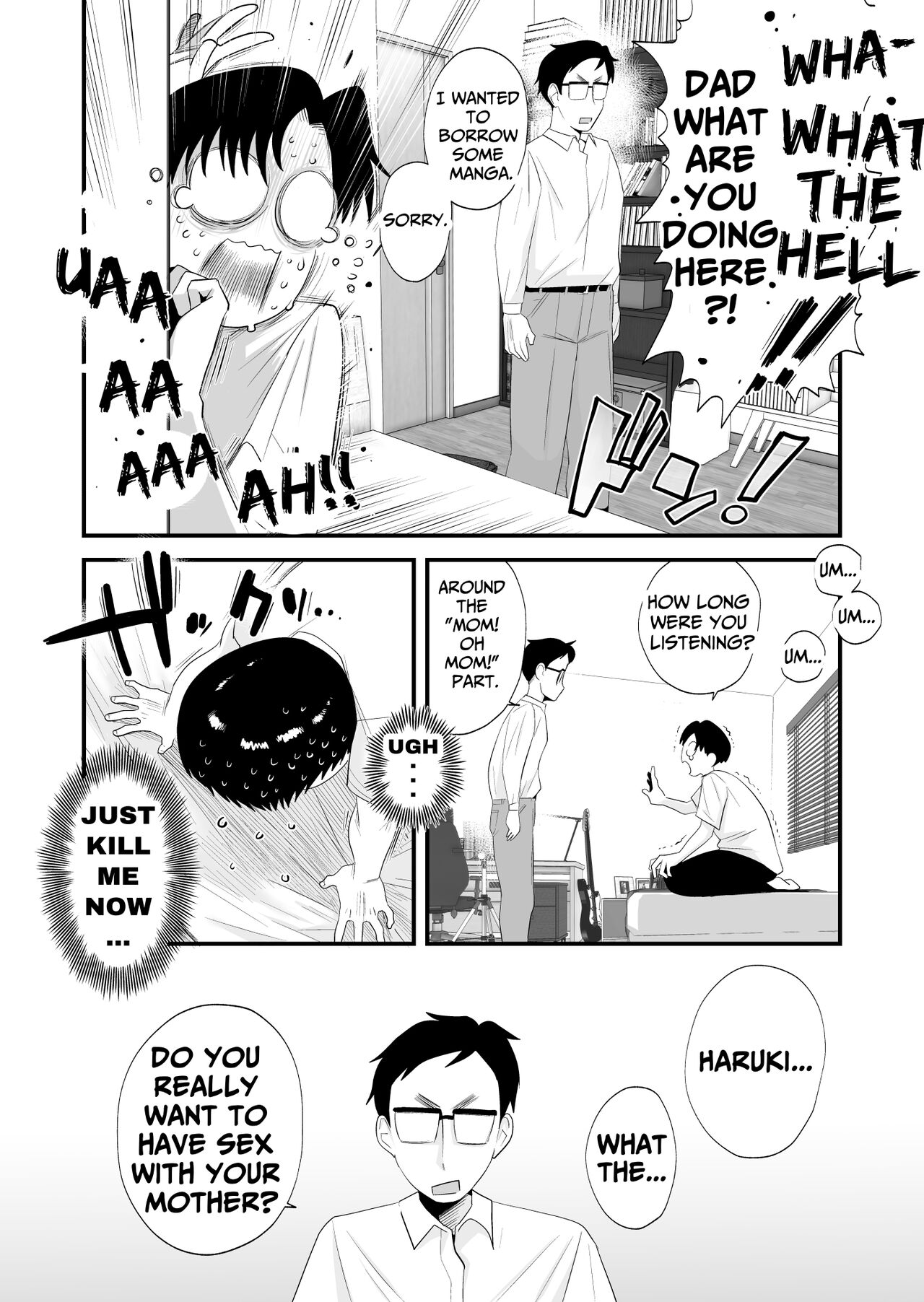 Chichioya Kounin! Hasegawa-san Chi no Oyako Kankei | Father Approved! The Hasegawa's Mother-Son Relationship page 8 full