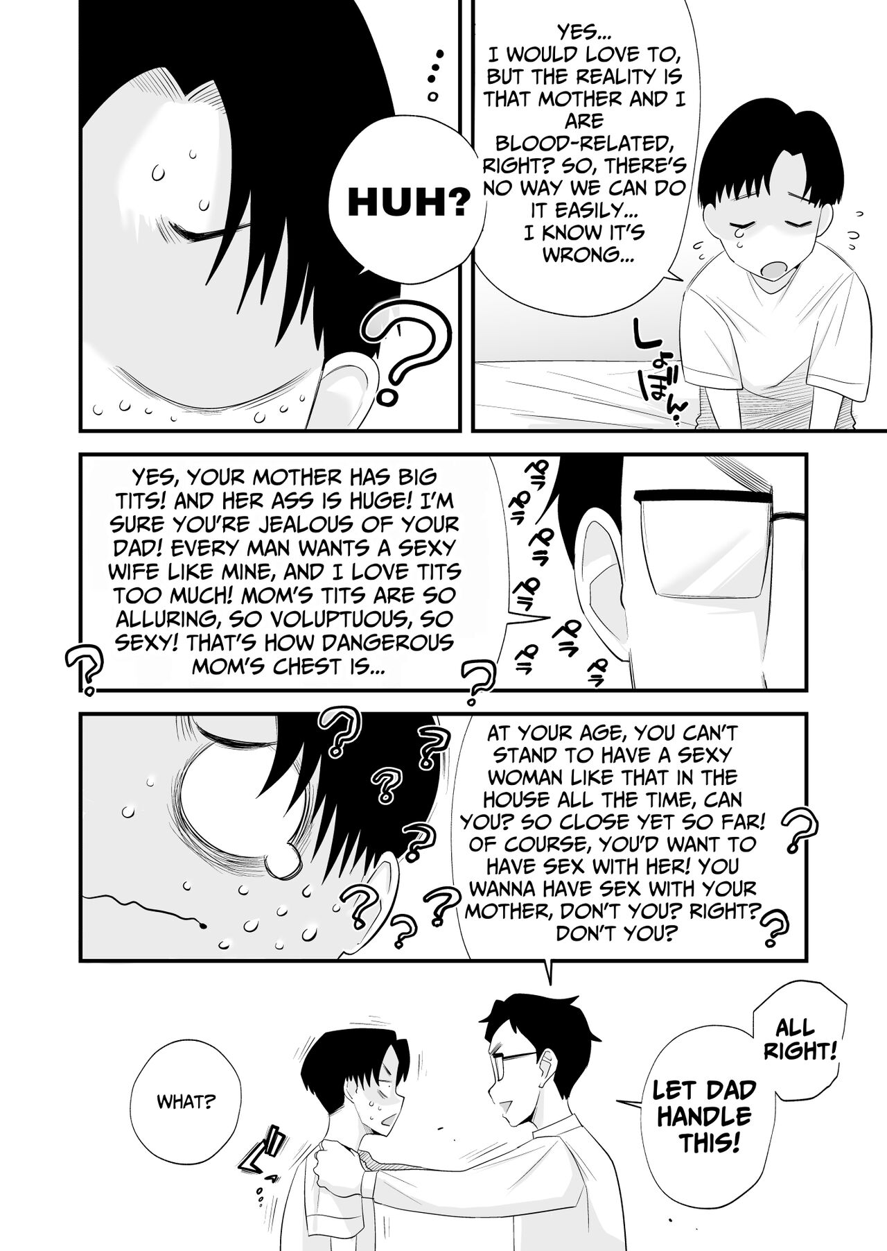 Chichioya Kounin! Hasegawa-san Chi no Oyako Kankei | Father Approved! The Hasegawa's Mother-Son Relationship page 9 full