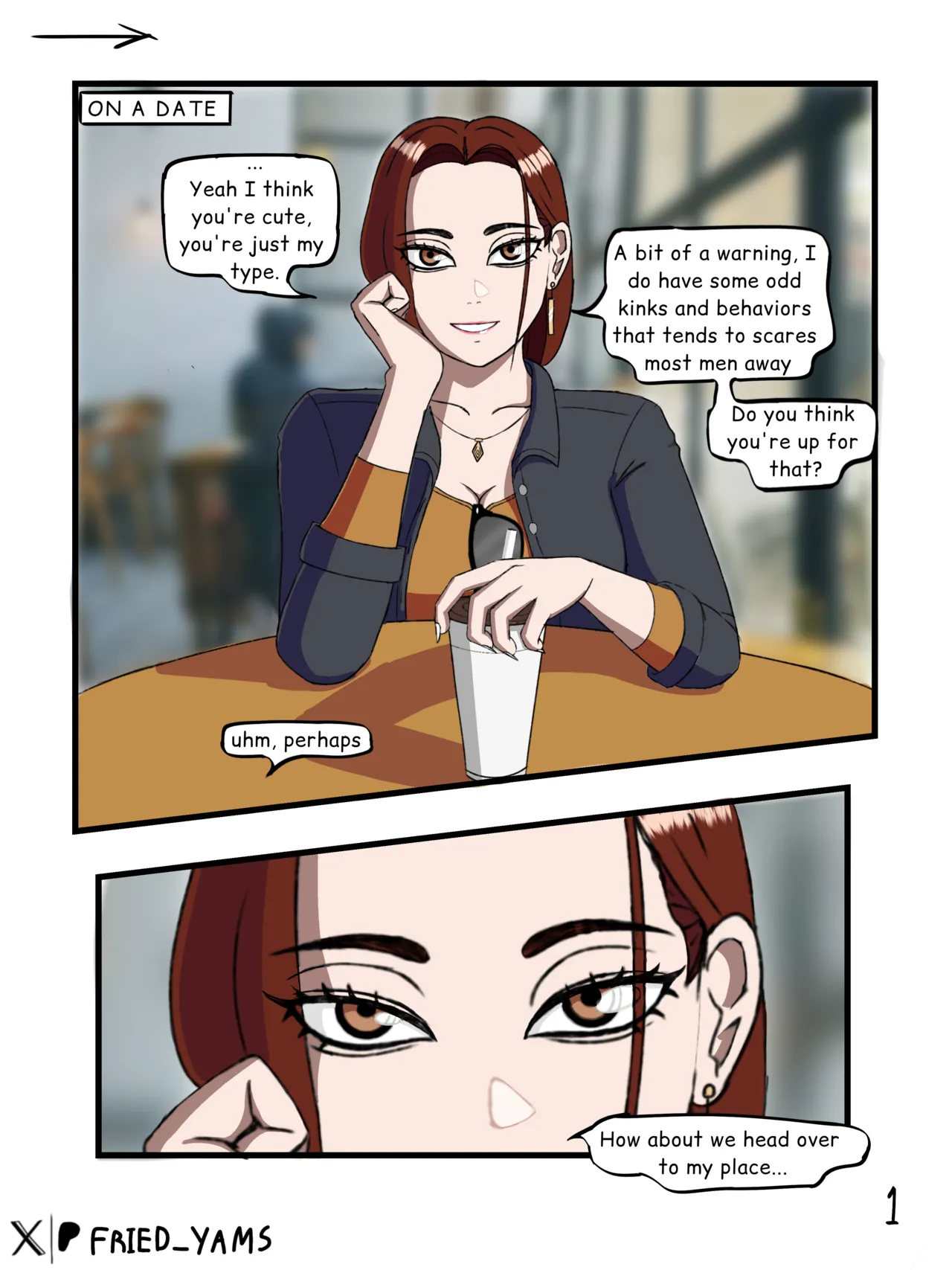 Met an interesting woman 1 & 2 page 1 full