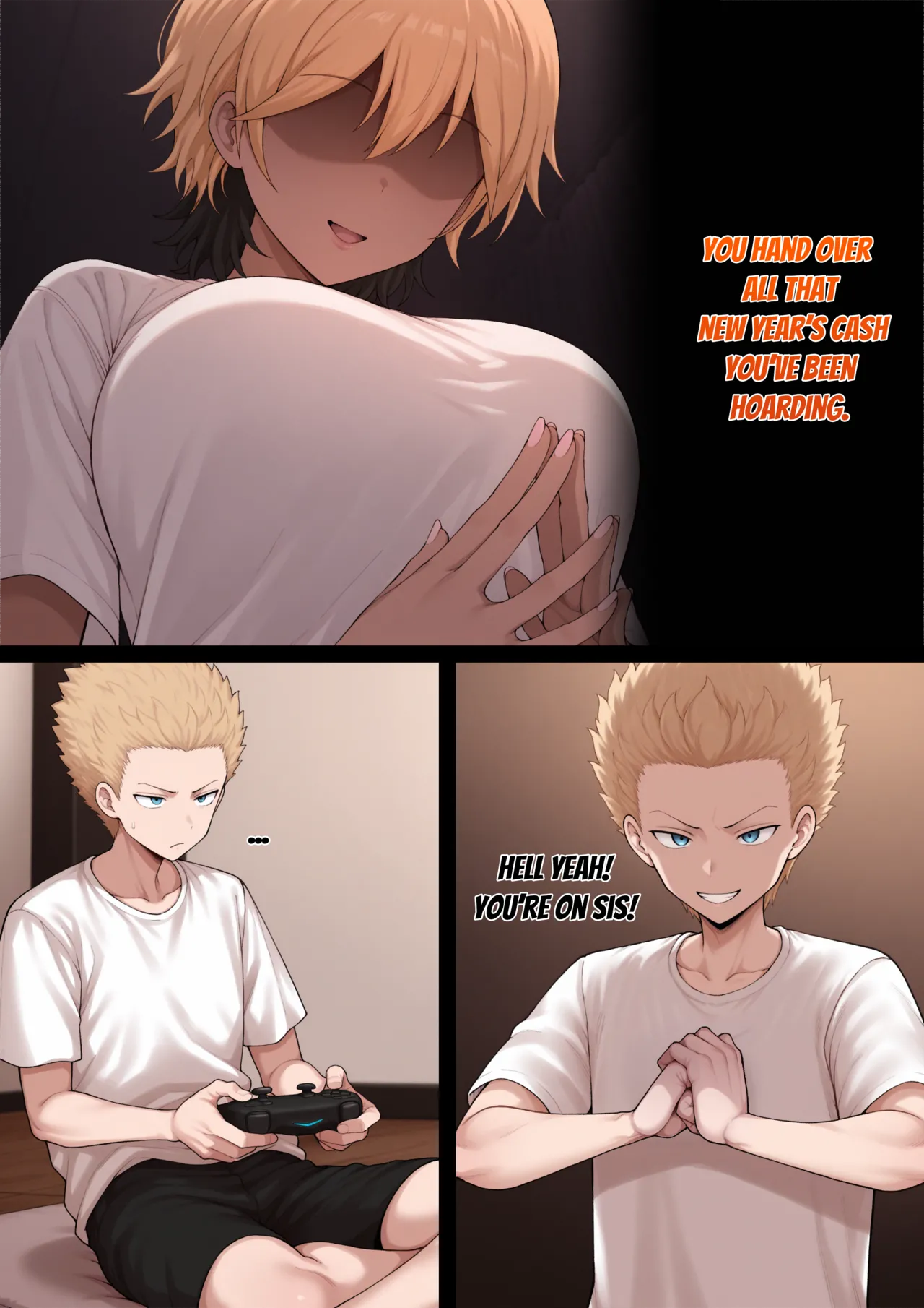 Kokujin no Tenkousei o NTRru "Kanako's Bet" - Full release uncensored! page 10 full