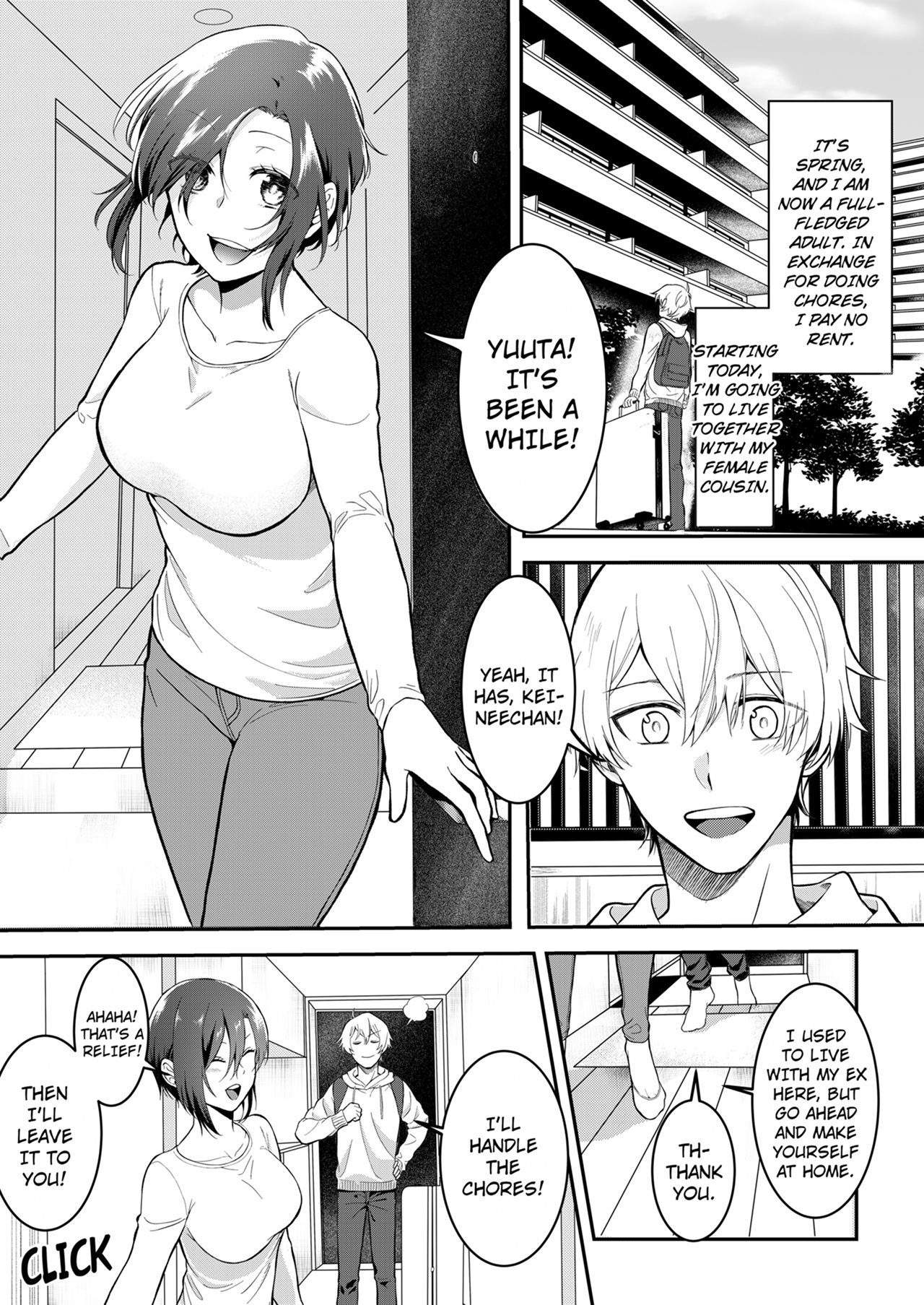 Hageshii SEX de Motokare o Wasuresasete ~ Yotta Furi shite Izanau Ane 1 | Make Me Forget My Ex-Boyfriend With Rough Sex - My Cousin Fakes Drunkenness to Entice Me 1 page 3 full