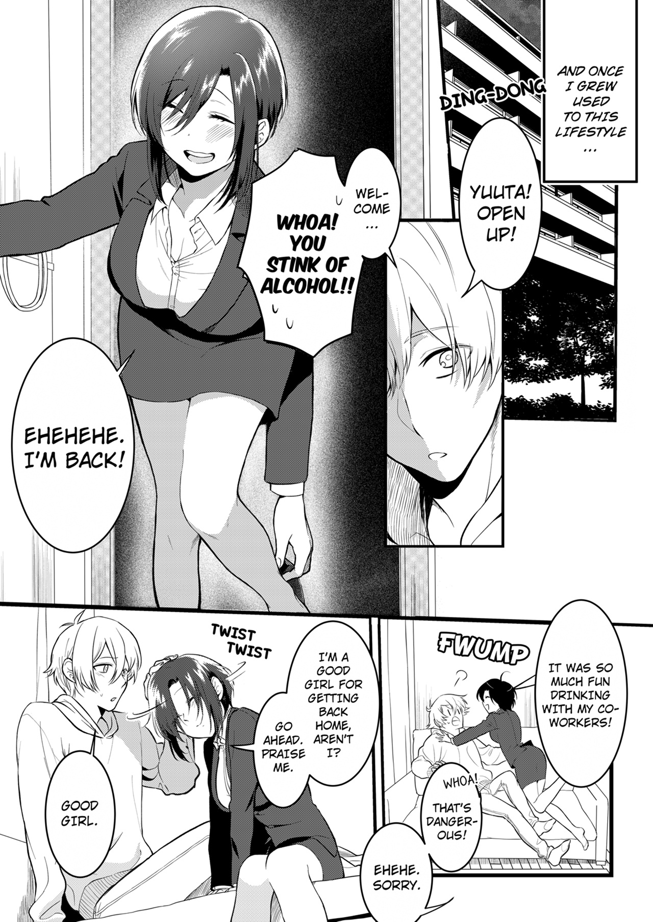 Hageshii SEX de Motokare o Wasuresasete ~ Yotta Furi shite Izanau Ane 1 | Make Me Forget My Ex-Boyfriend With Rough Sex - My Cousin Fakes Drunkenness to Entice Me 1 page 7 full