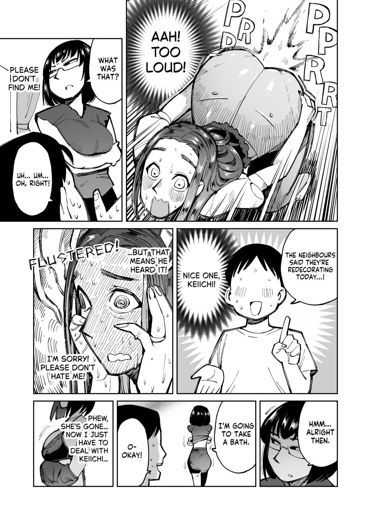 Furin ga Mitsukari Tairyou Dappun! Dekashiri Jouhin Tsuma no Matsuro | Caught in a Messy Affair! The Downfall of a Classy Big-arsed Wife page 3 full
