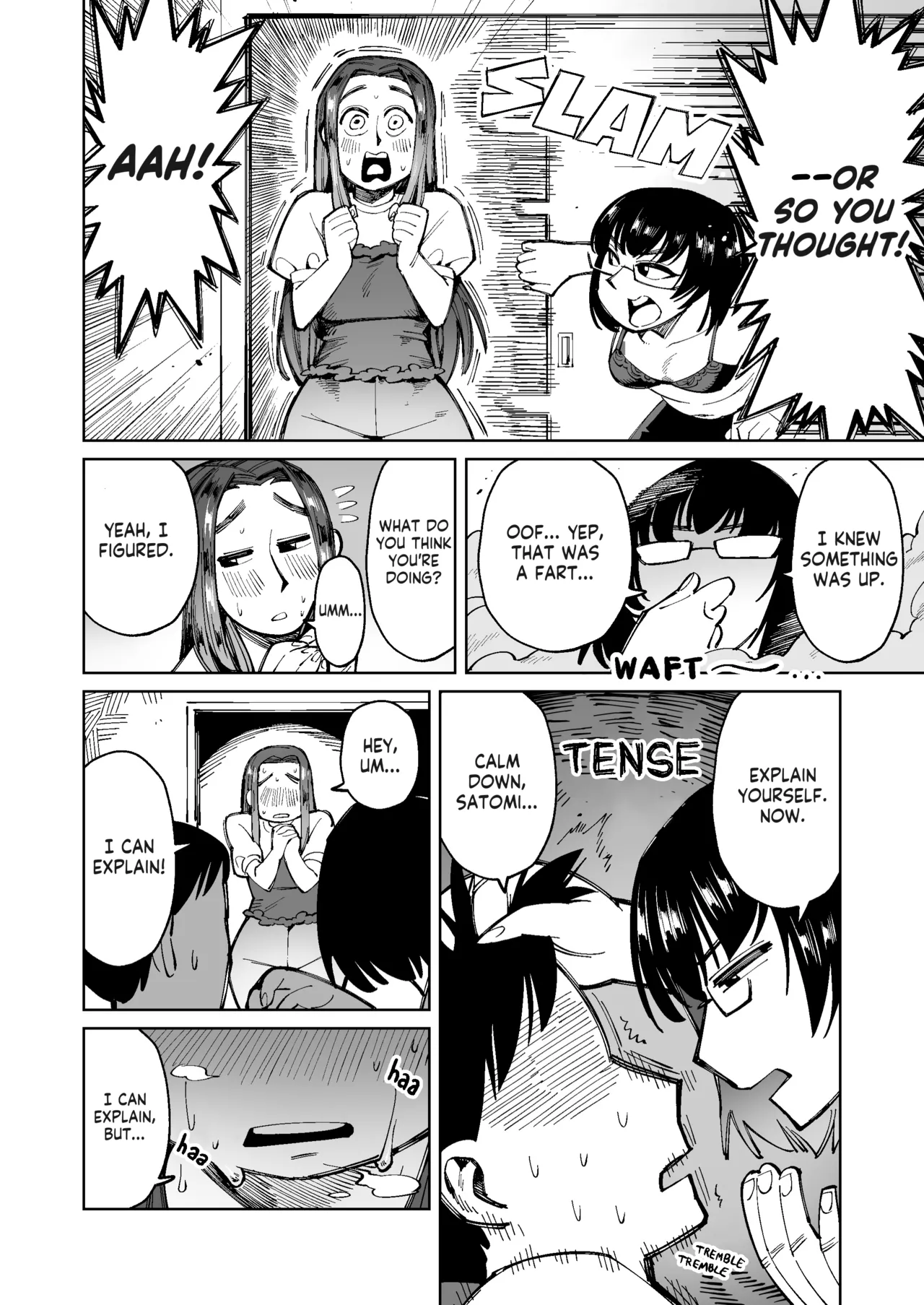 Furin ga Mitsukari Tairyou Dappun! Dekashiri Jouhin Tsuma no Matsuro | Caught in a Messy Affair! The Downfall of a Classy Big-arsed Wife page 4 full