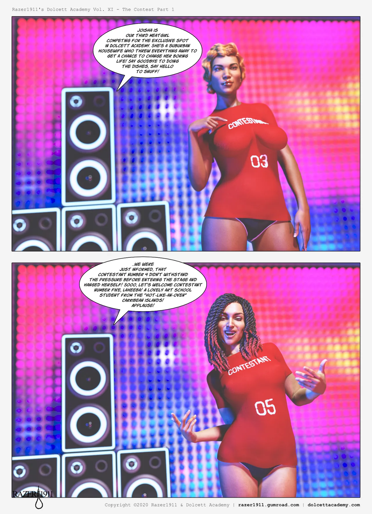 多尔赛特学院系列 第 11 卷 - 竞赛三部曲第 1 部分 page 8 full