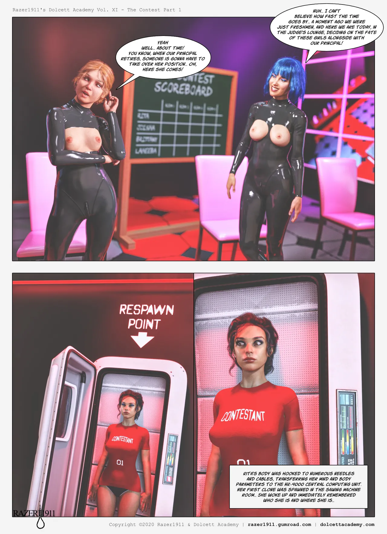 多尔赛特学院系列 第 11 卷 - 竞赛三部曲第 1 部分 page 9 full