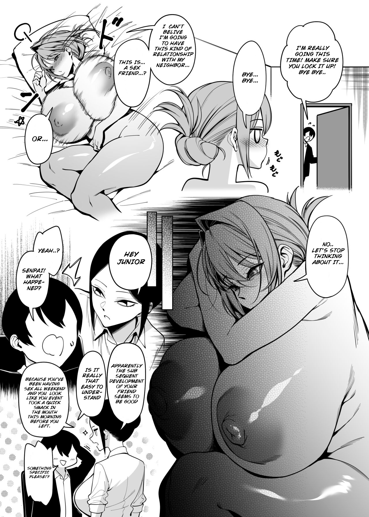 Otonari-san wa Yami Soshiki ni Nikutai Kaizou sareta Moto Seigi Sentai Member deshita 3 page 6 full