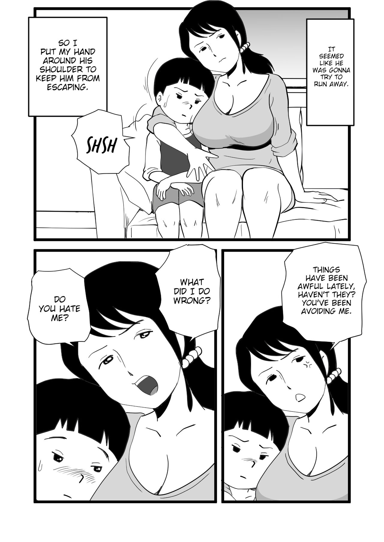 Zetsurin Mama no Narumi-san to Hentai Musuko | Narumi the insatiable mother, and her perverted son page 8 full