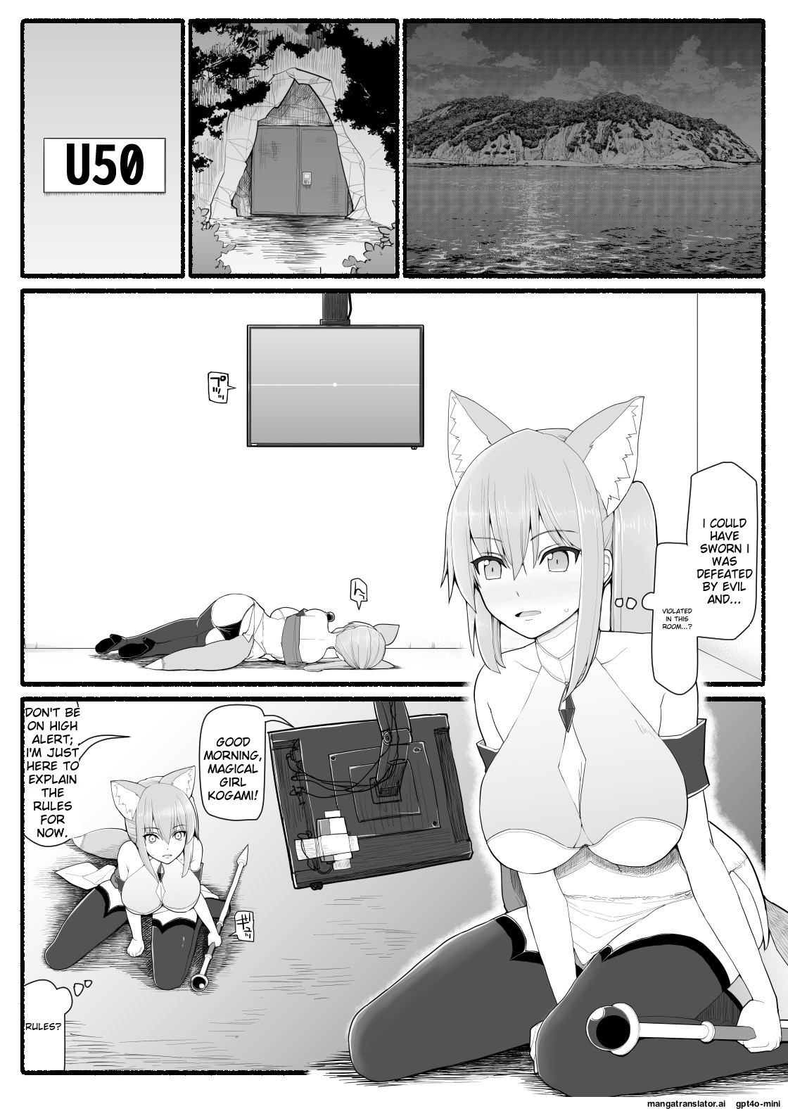 V8T- Mahou Shoujo VS Inma Seibutsu 13 page 5 full