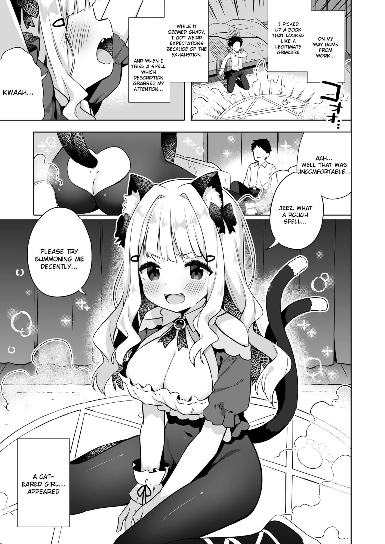 Hirotta Madousho de Chinmai Nekomimi-chan to Ecchi Dekiru Hon page 2 full