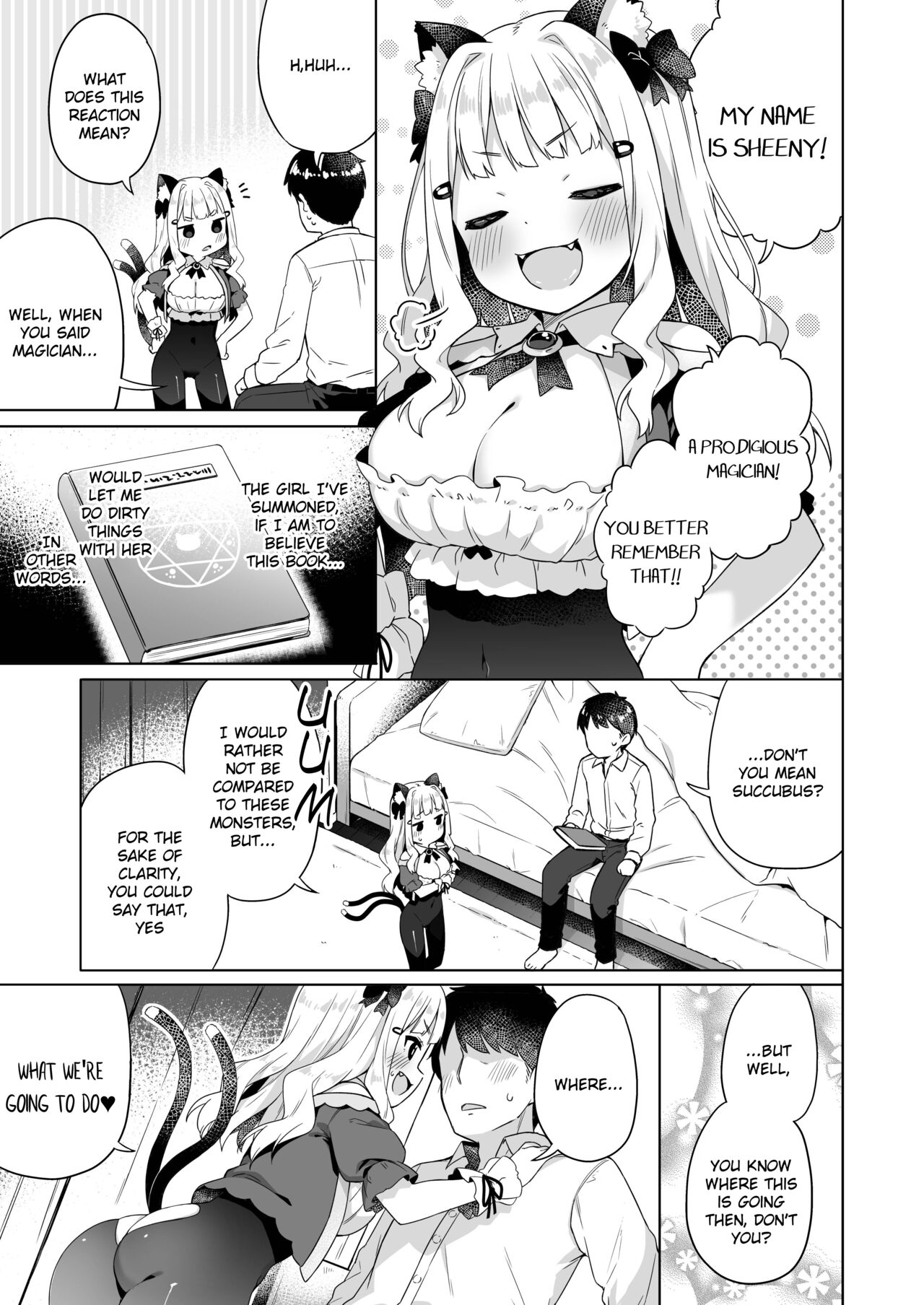 Hirotta Madousho de Chinmai Nekomimi-chan to Ecchi Dekiru Hon page 4 full