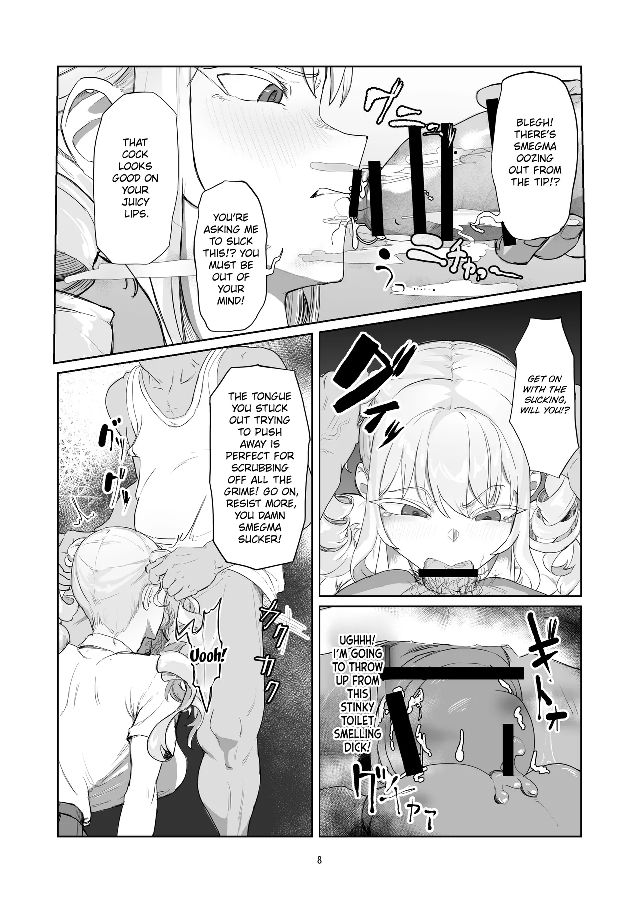 Furyou Ojou-sama Saikyouiku | Reforming the Delinquent Young Lady page 8 full