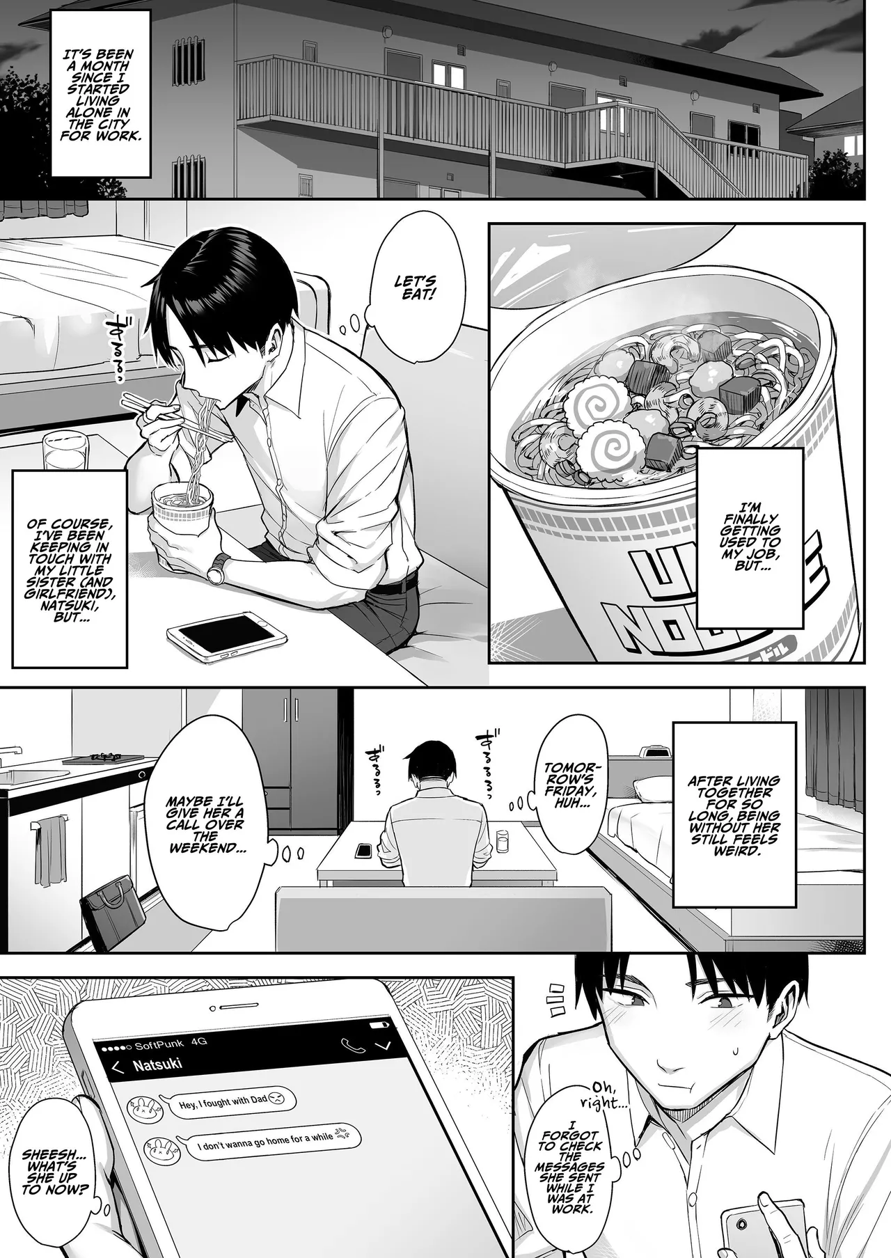 Moto InCha no Kyonyuu Yariman Imouto ga Erosugite, Onii-chan wa Mou...!! 4 | I Can't Handle My Former Bookworm Little Sister Now That She's a Slut!! 4 page 3 full