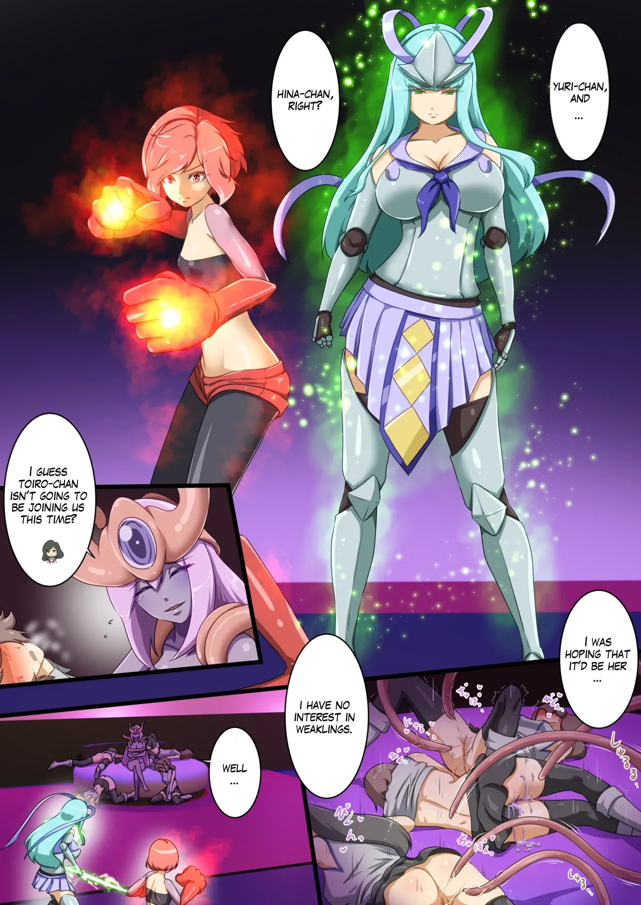 Yuri & Hina vs. Cadira page 4 full