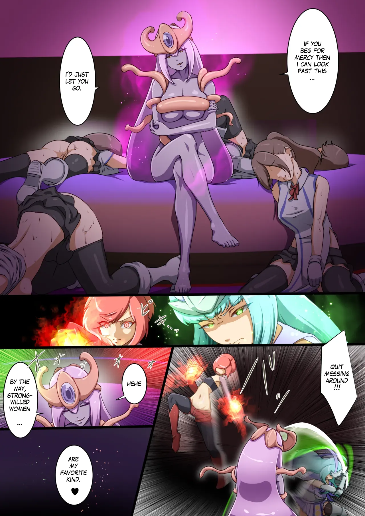 Yuri & Hina vs. Cadira page 5 full