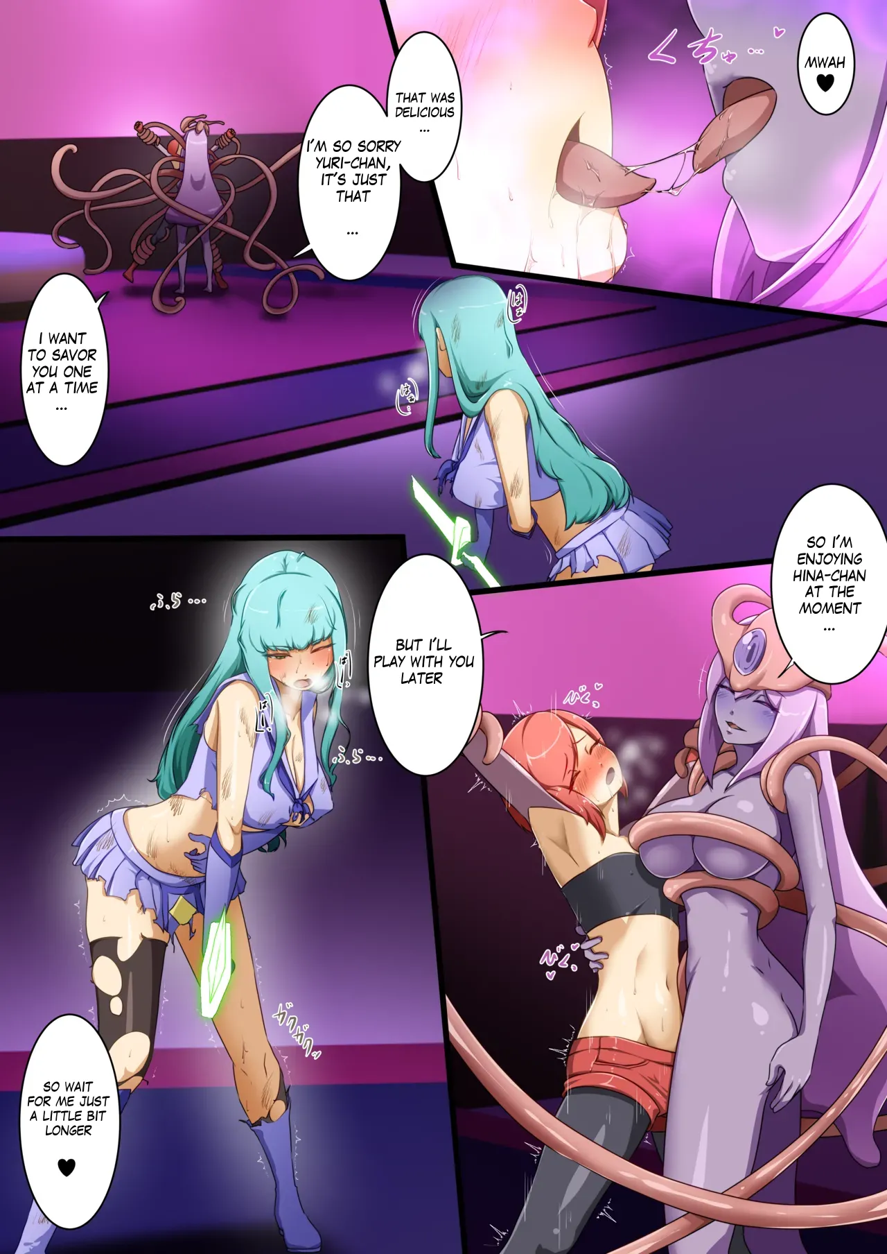 Yuri & Hina vs. Cadira page 7 full