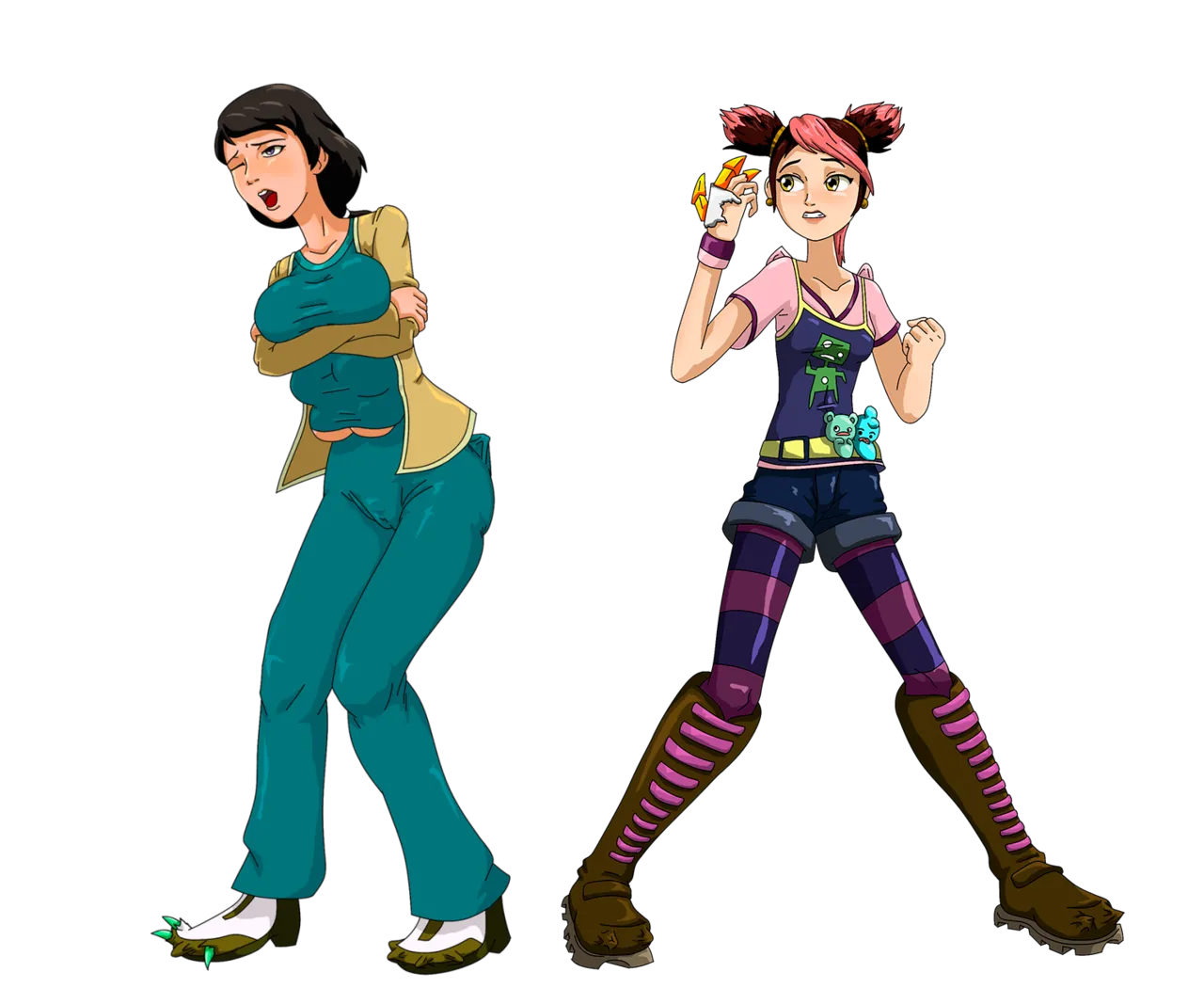 June Darby and Miko Nakadai Ravage TF & Metal Friends page 2 full