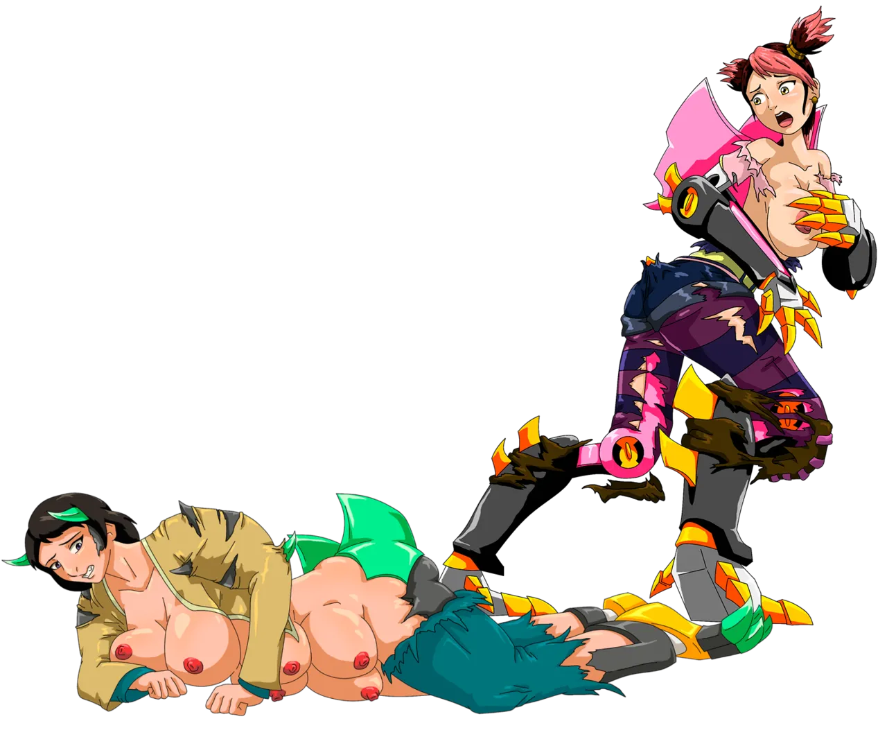 June Darby and Miko Nakadai Ravage TF & Metal Friends page 4 full