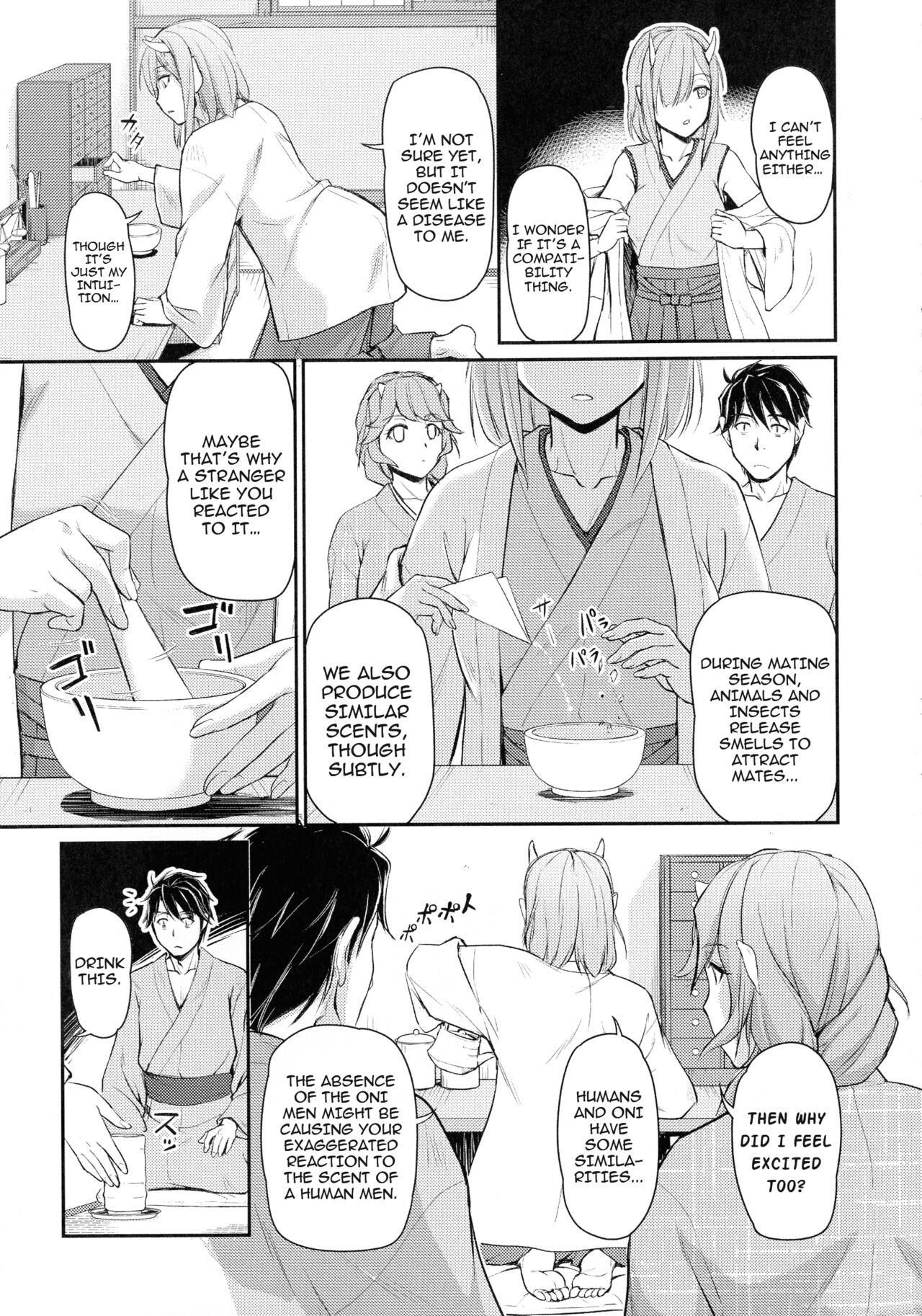 Oni Harame Kijo Mura ni Mayoikonda Otoko no Hanashi Ch. 3 page 3 full