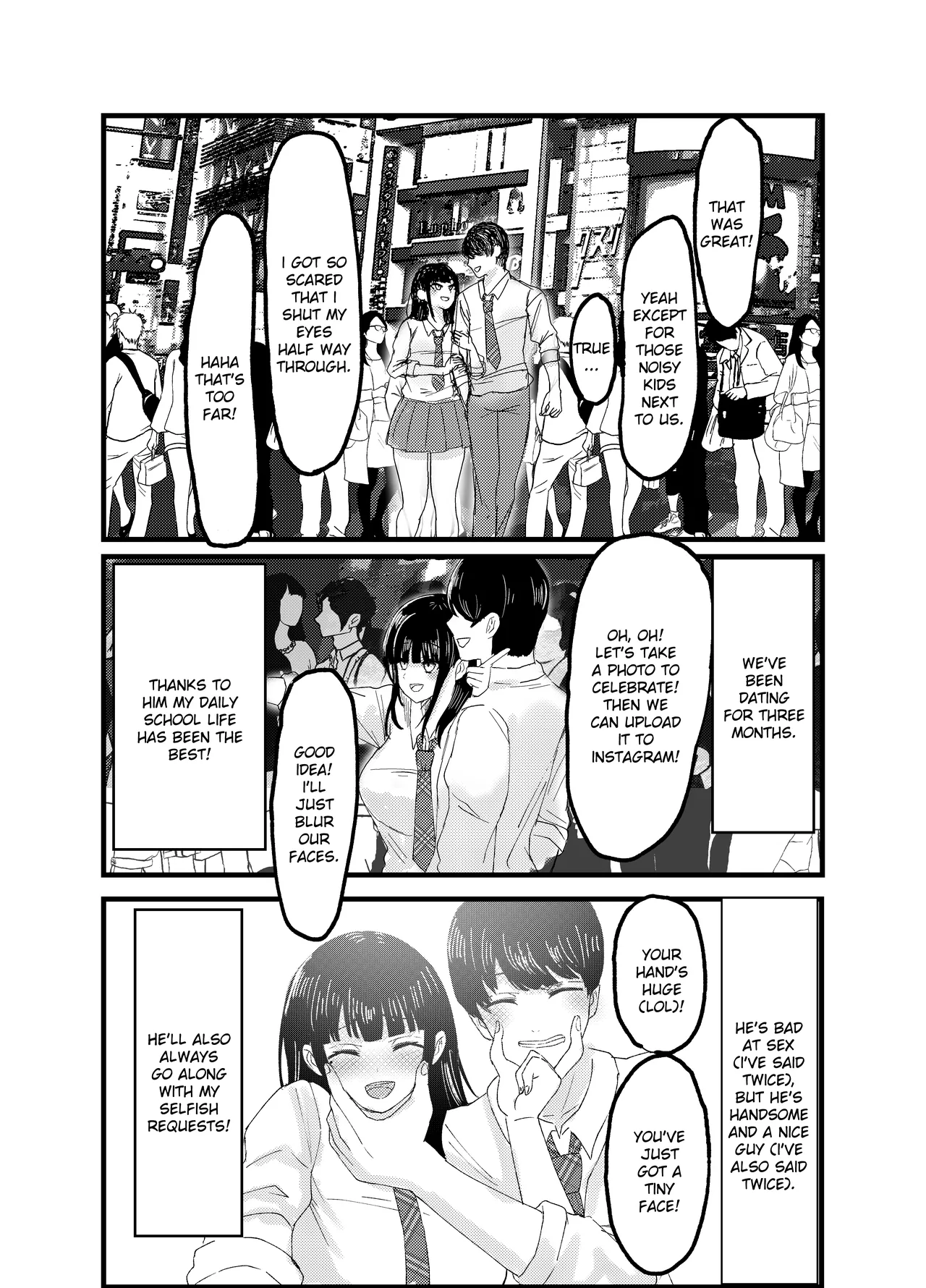 Netorare Bae 1 ~YouCha Kanojo no SNS Netorare Kiroku~ page 7 full