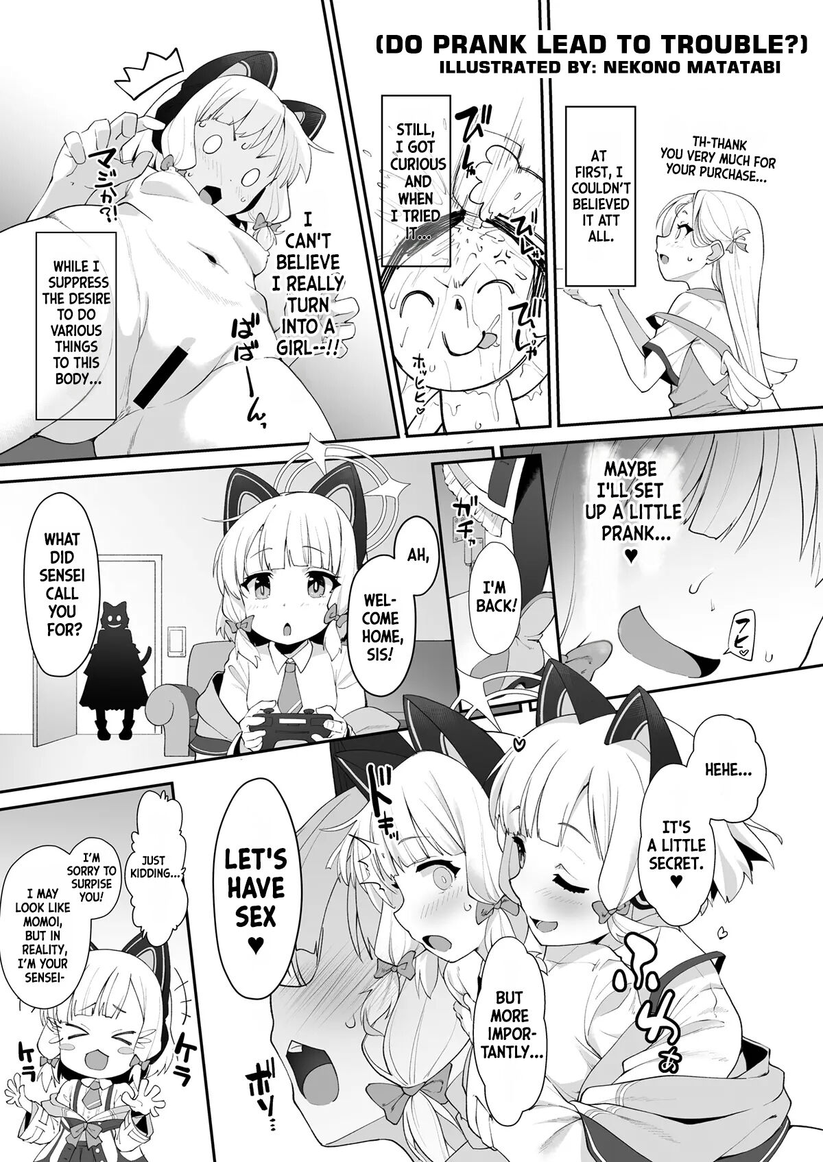 Itazura Wa Wazawai Datsu Binomoto? | Do Prank Lead To Trouble? page 1 full