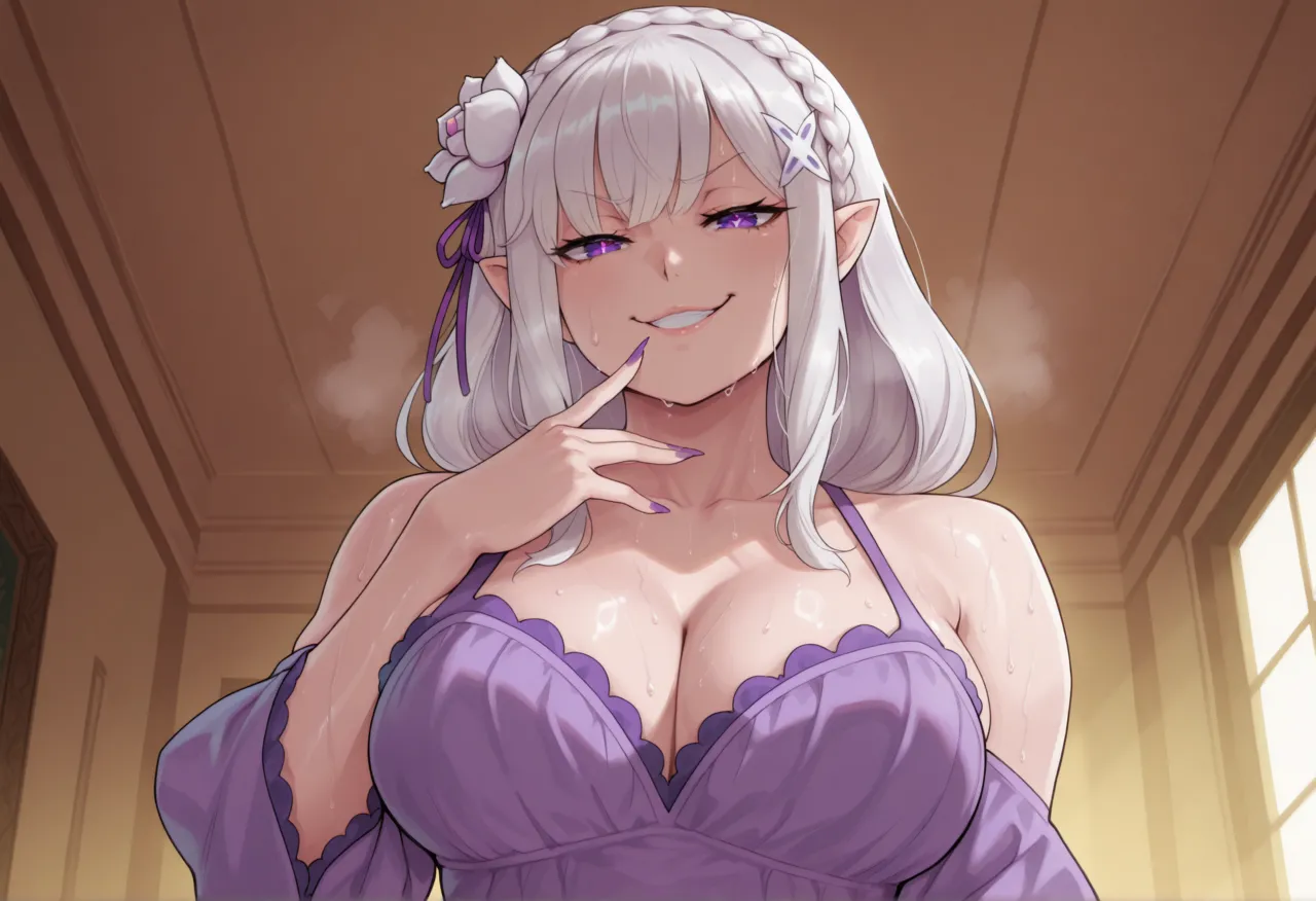 EMILIA - RE:ZERO - 110+ IMAGES kranken ai generated page 2 full